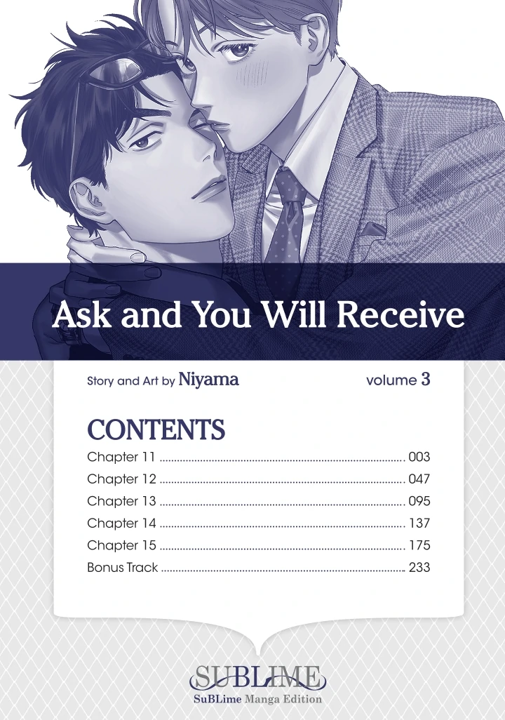 Ask And You Will Receive Vol 3 (Sublime Manga Official) - Volume 3 Chapter 11 manhwa