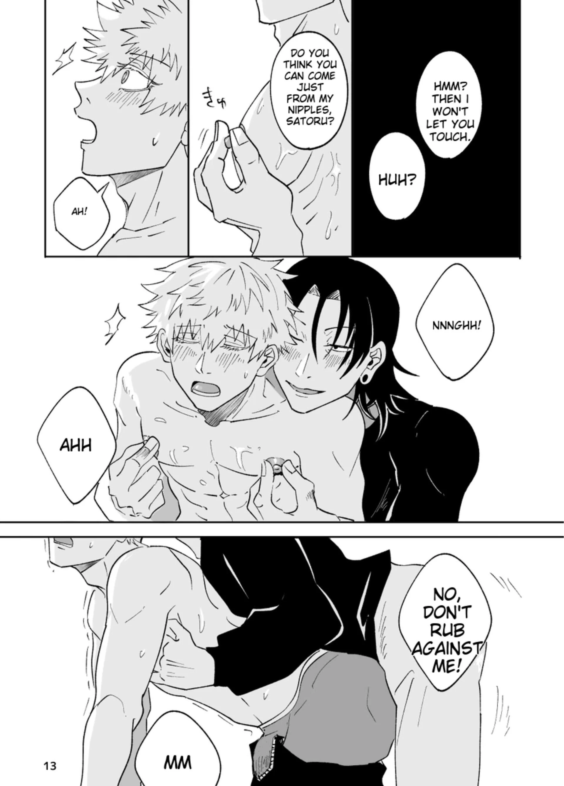 The Strongest — But He Has Inverted Nipples – Jujutsu Kaisen dj - Oneshot manhwa