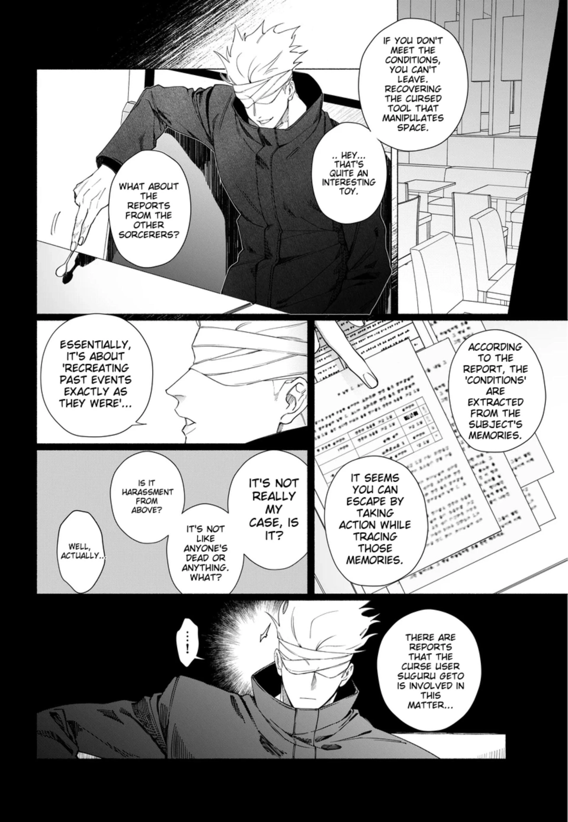 Sensory Experience Arc – Jujutsu Kaisen dj - Chapter 1 manhwa