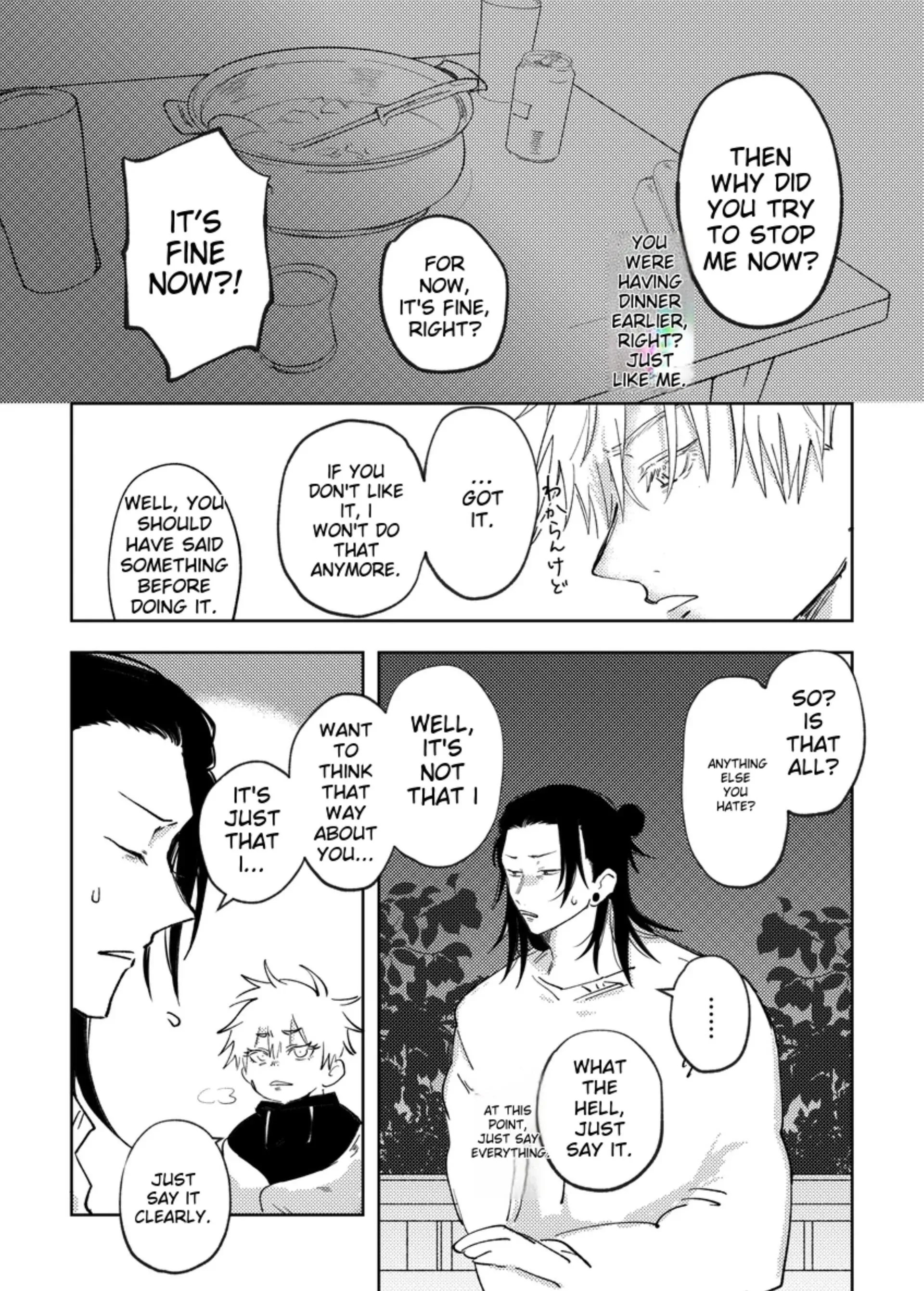 Tossed Around – Jujutsu Kaisen dj - Oneshot manhwa