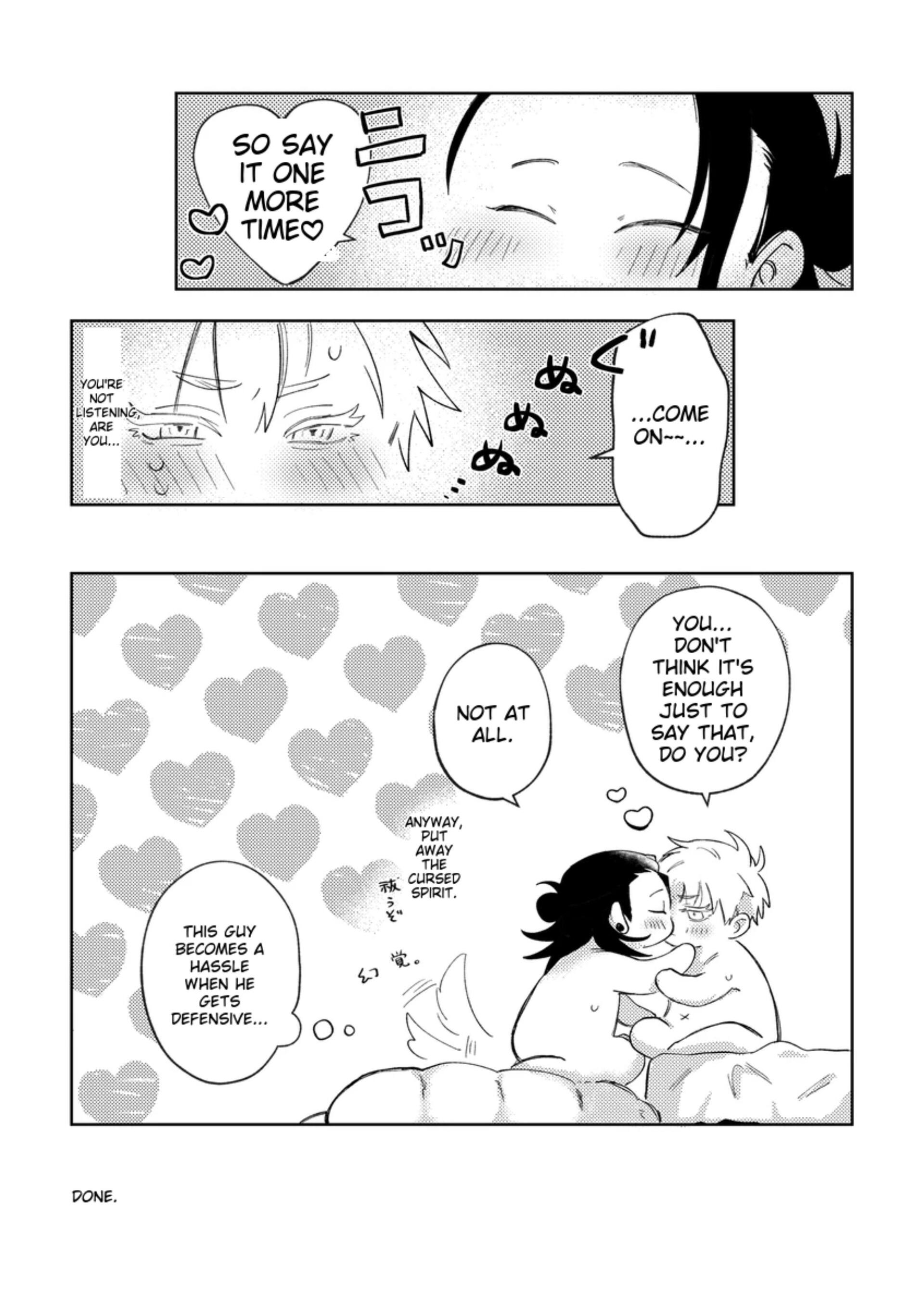 Tossed Around – Jujutsu Kaisen dj - Oneshot manhwa