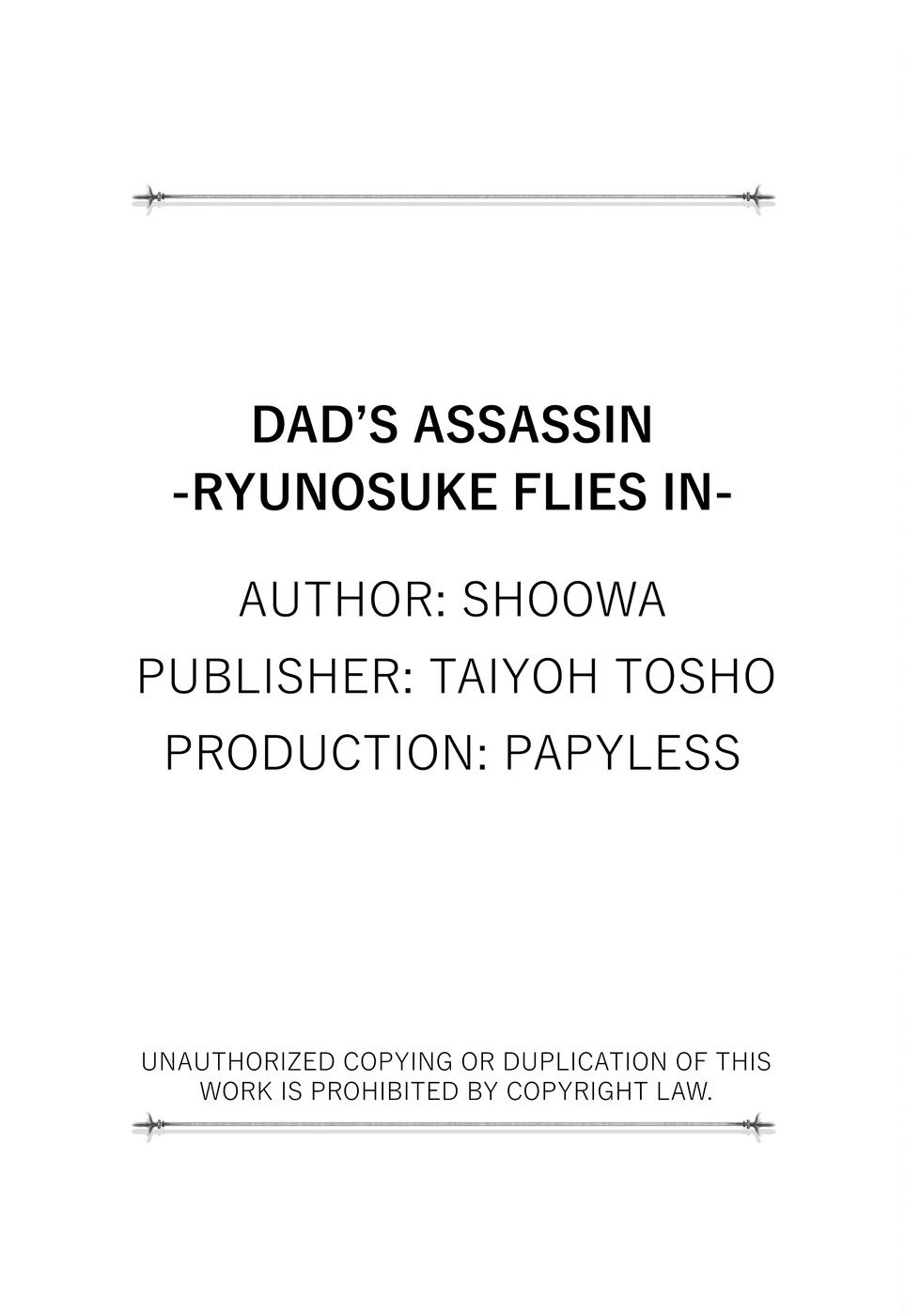 Dad’s Assassin [Official] - Volume 1 Chapter 6.5 manhwa