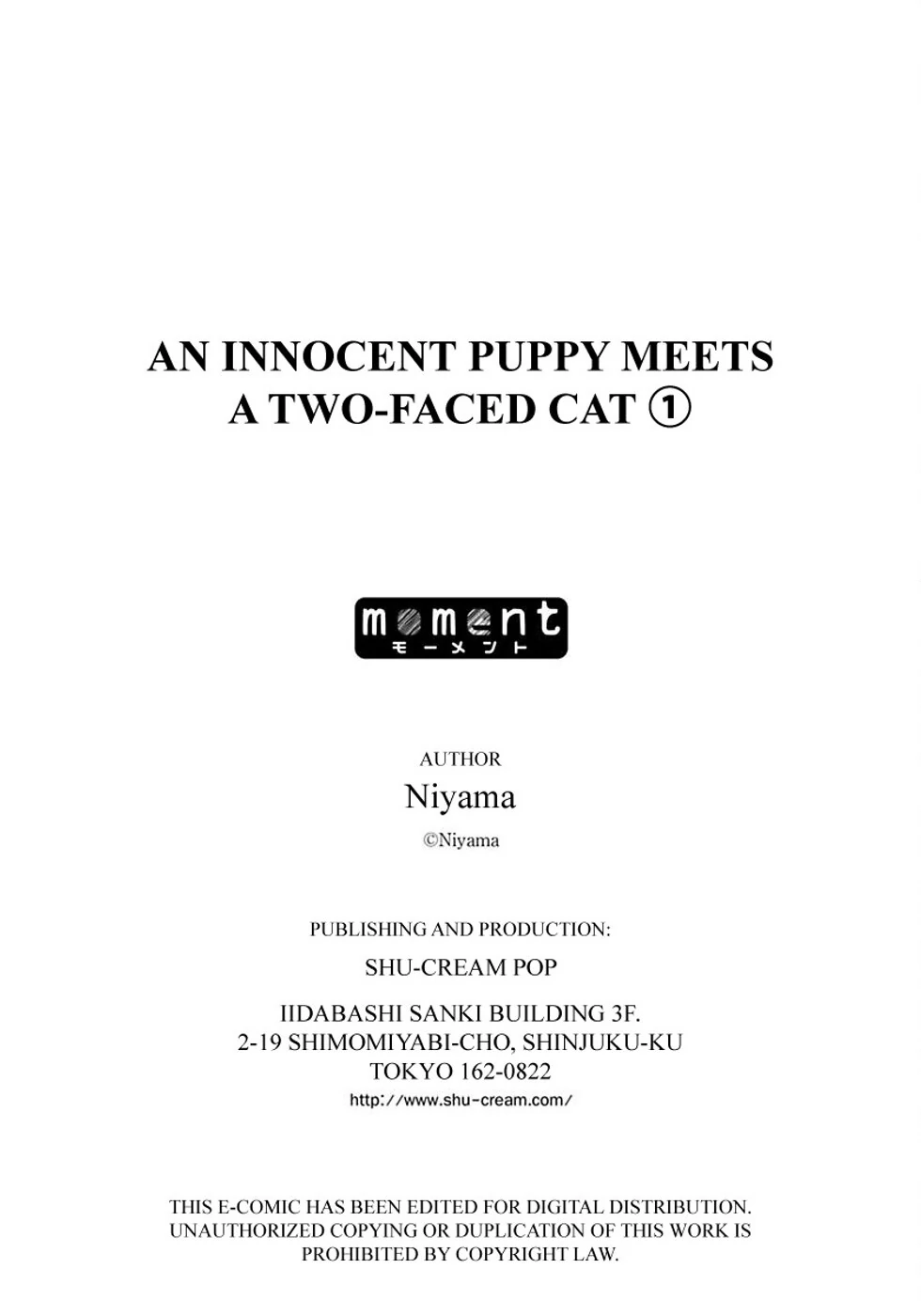 Mujaki na Wanko to Nekokaburi (Official) [Bookwalker] - Chapter 1 manhwa