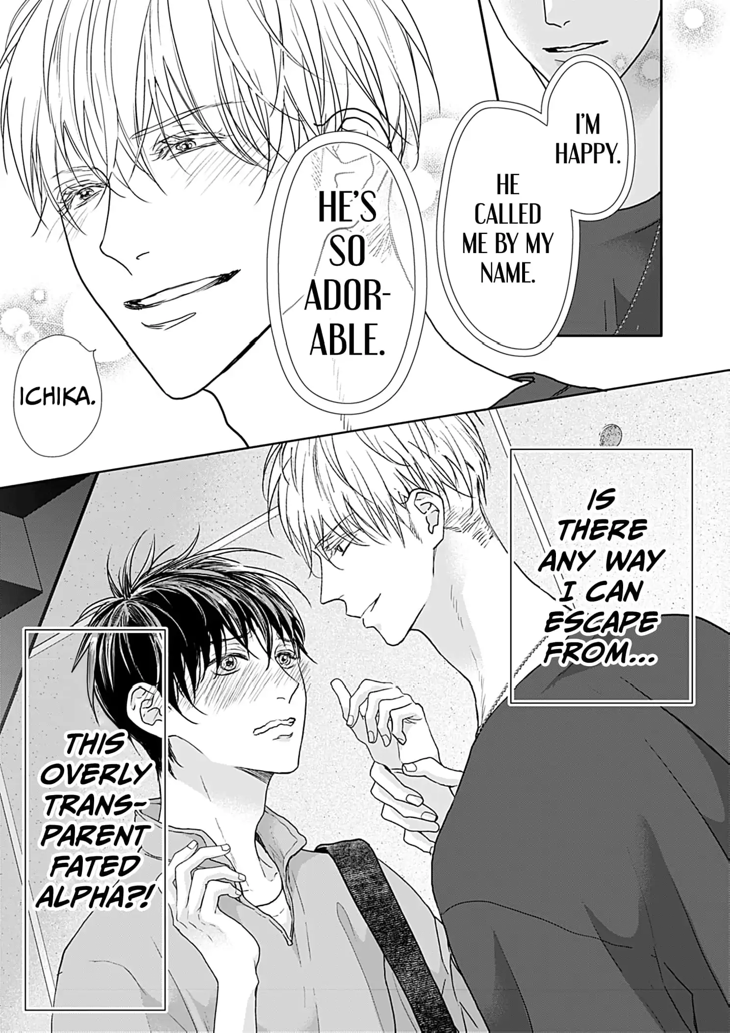 The Overflowing Love of a Transparent Alpha (Official) - Volume 1 Chapter 1 manhwa