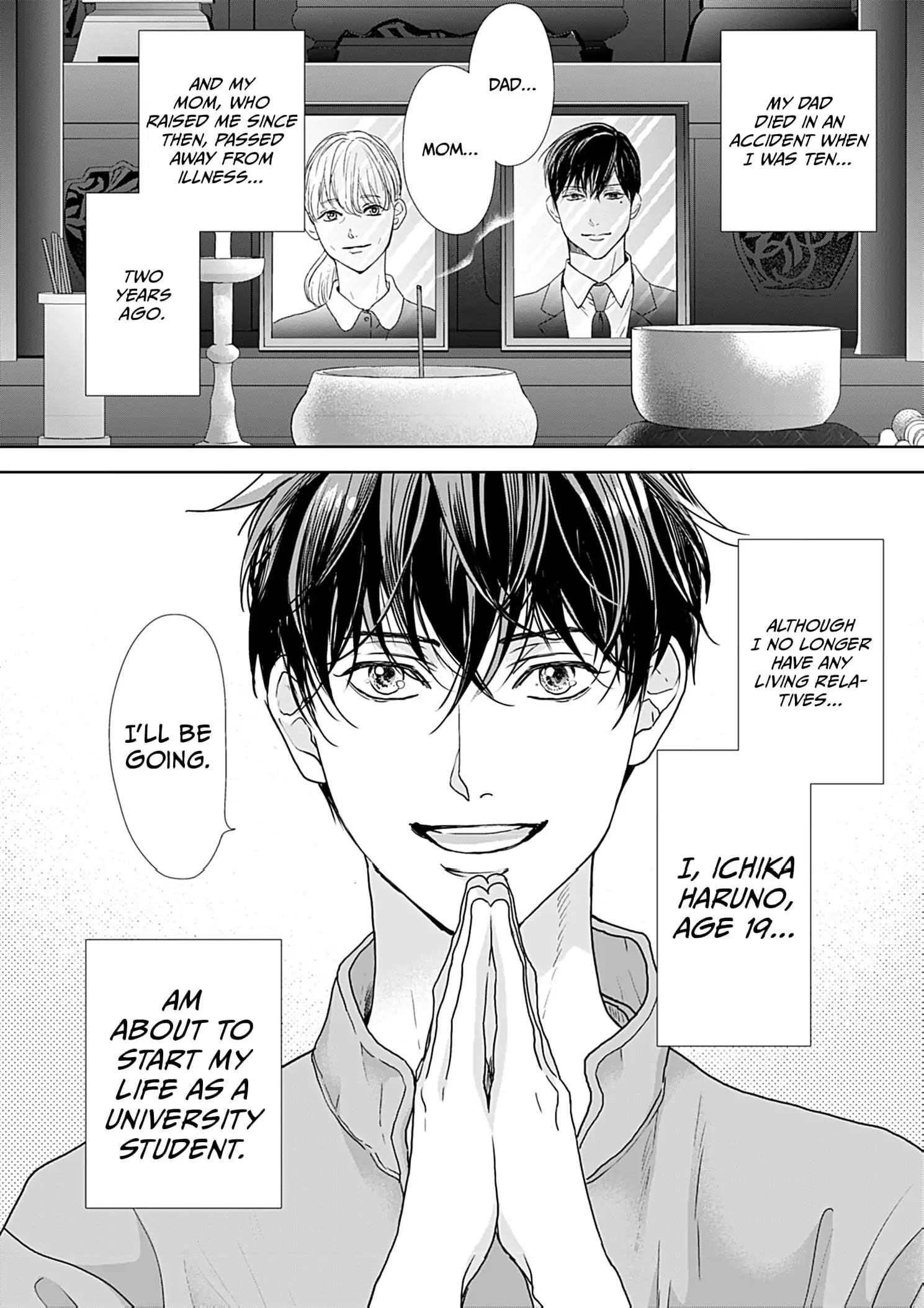 The Overflowing Love of a Transparent Alpha (Official) - Volume 1 Chapter 1 manhwa