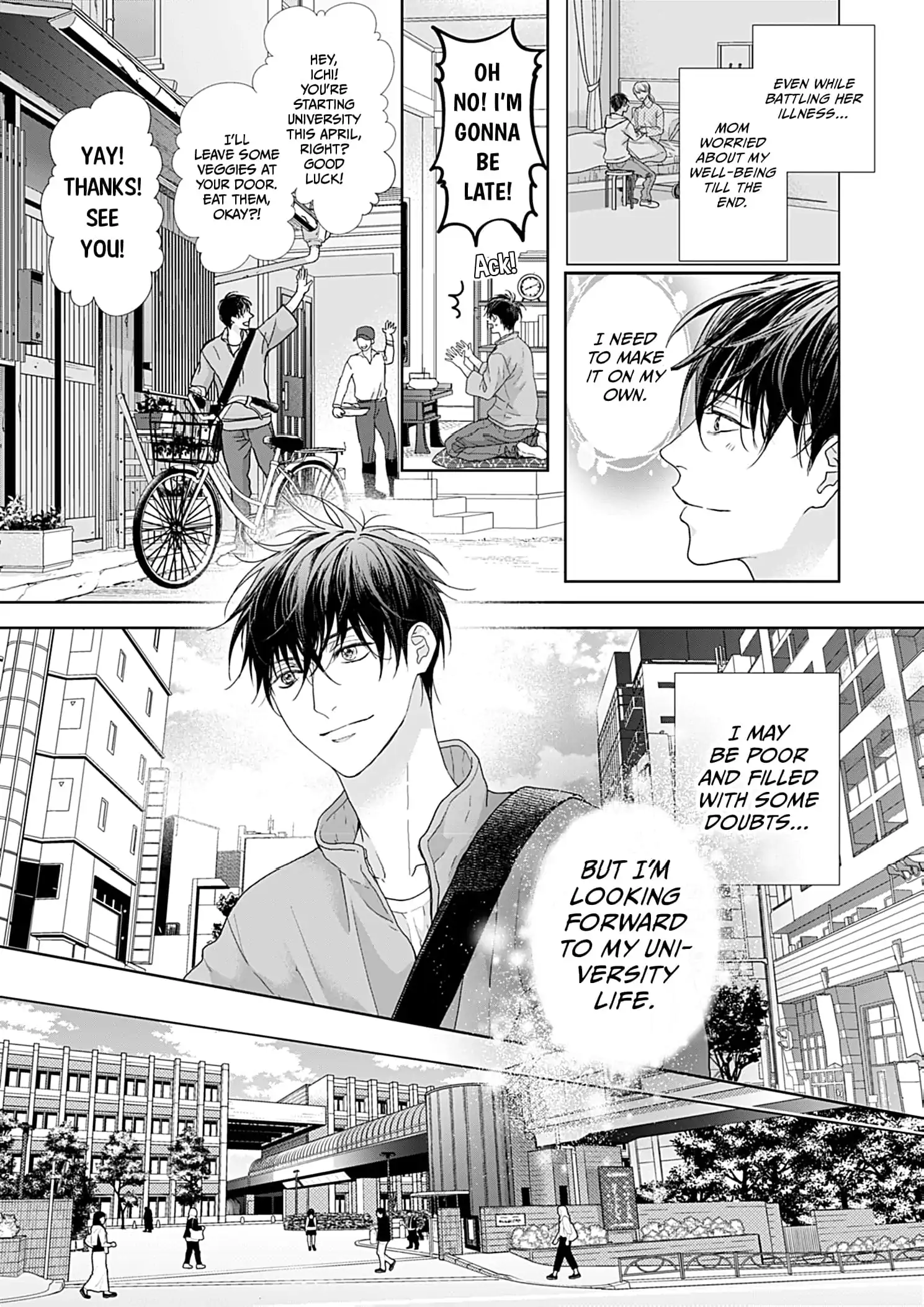 The Overflowing Love of a Transparent Alpha (Official) - Volume 1 Chapter 1 manhwa