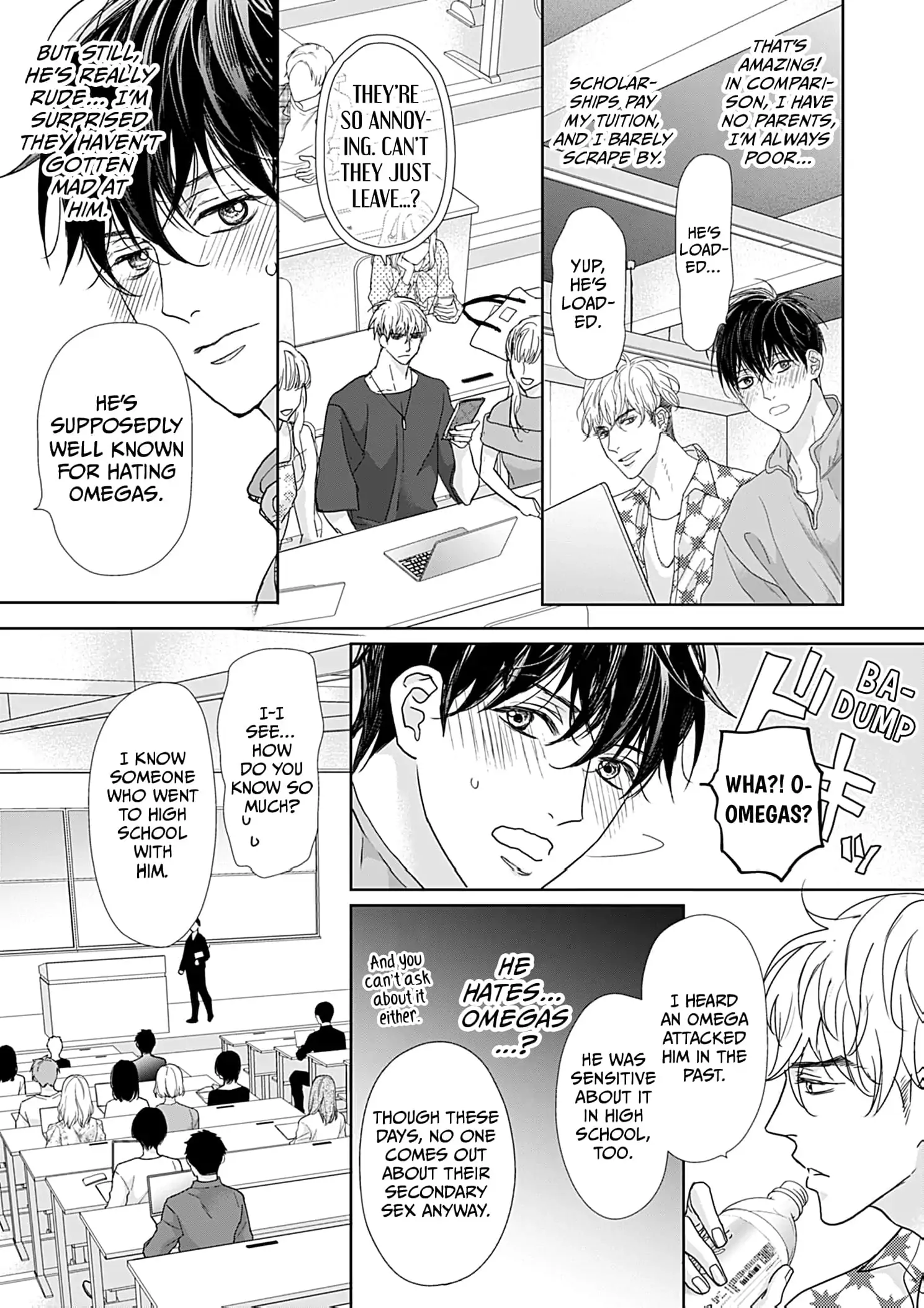 The Overflowing Love of a Transparent Alpha (Official) - Volume 1 Chapter 1 manhwa