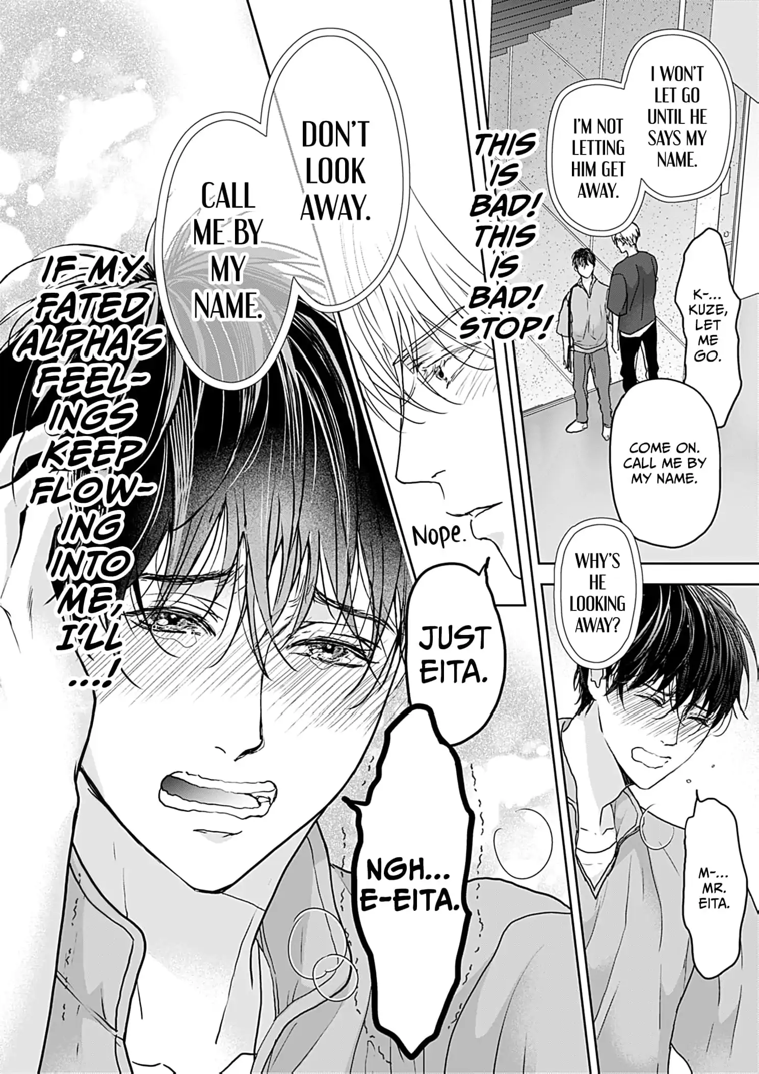 The Overflowing Love of a Transparent Alpha (Official) - Volume 1 Chapter 1 manhwa