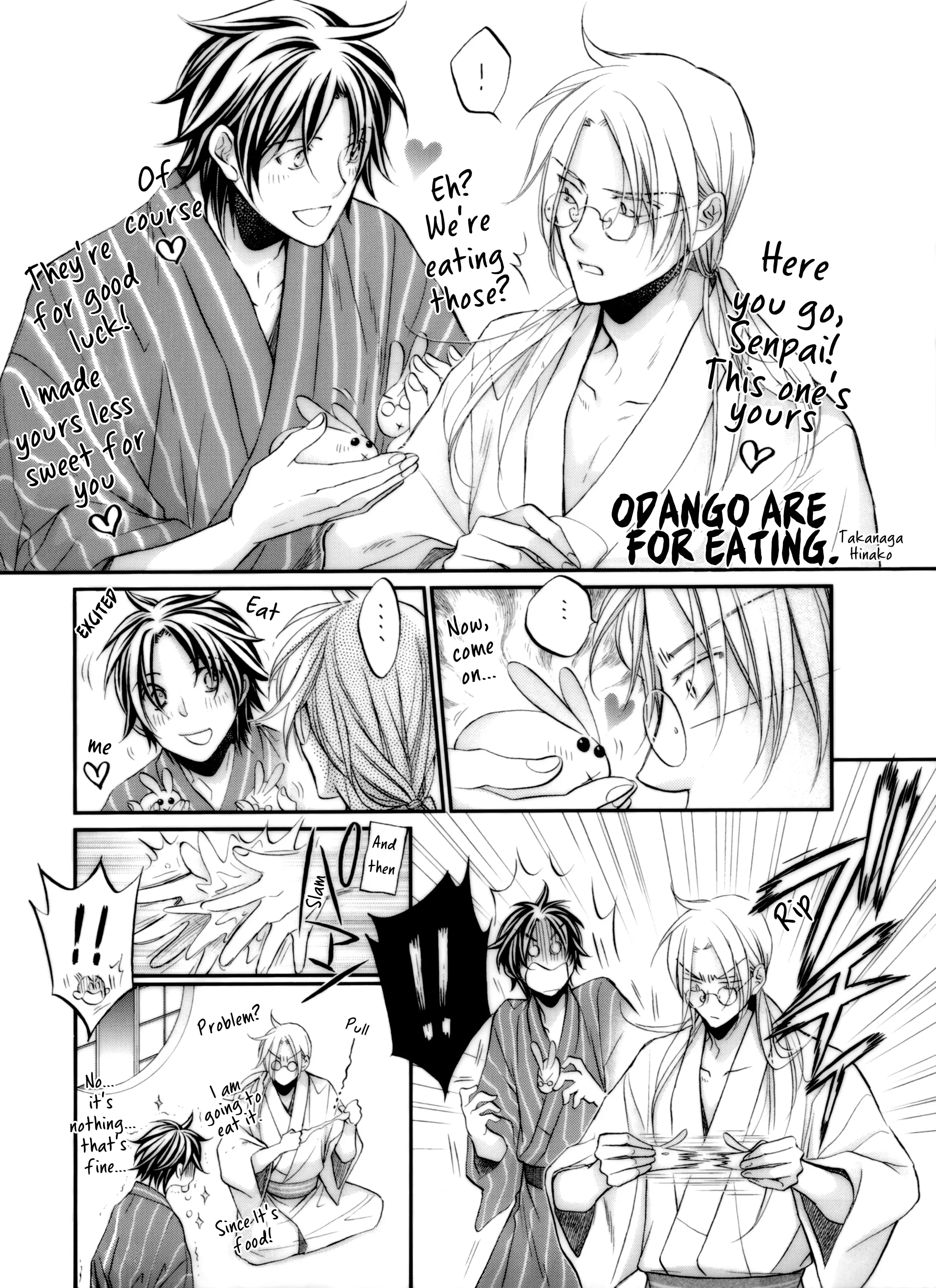 Koisuru Boukun - Odango are for eating manhwa