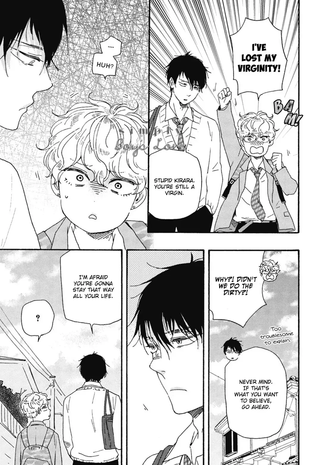 Ashita wa Docchi da! - Chapter 32 manhwa