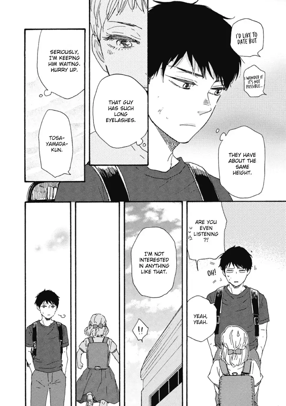 Ashita wa Docchi da! - Chapter 34.5 manhwa