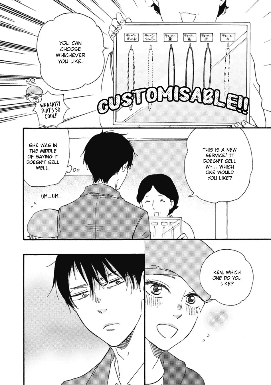 Ashita wa Docchi da! - Chapter 35 manhwa