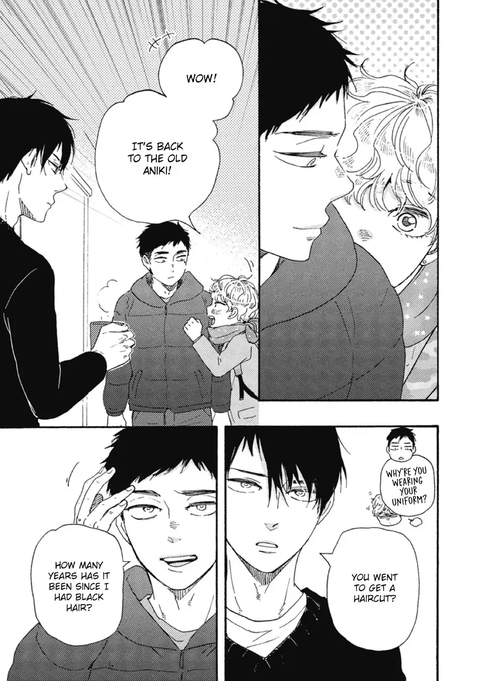 Ashita wa Docchi da! - Chapter 38 manhwa
