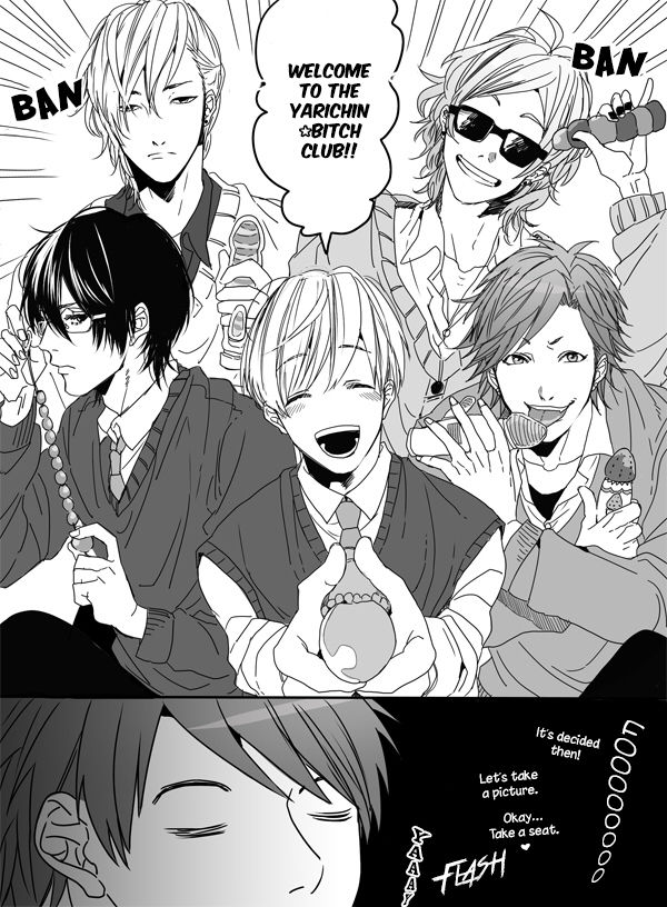 Yarichin Bitch Club - Chapter 1 manhwa