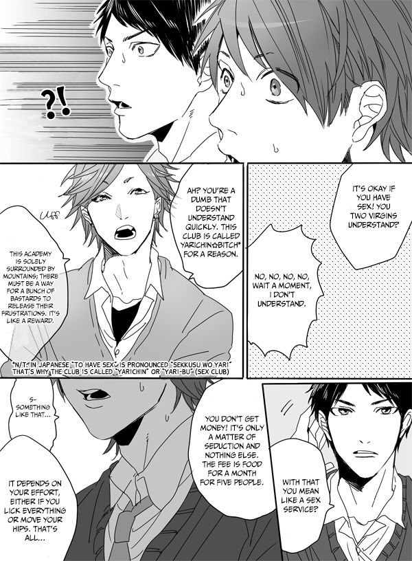 Yarichin Bitch Club - Chapter 1 manhwa