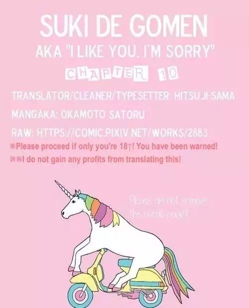 Suki de Gomen - Chapter 10 manhwa