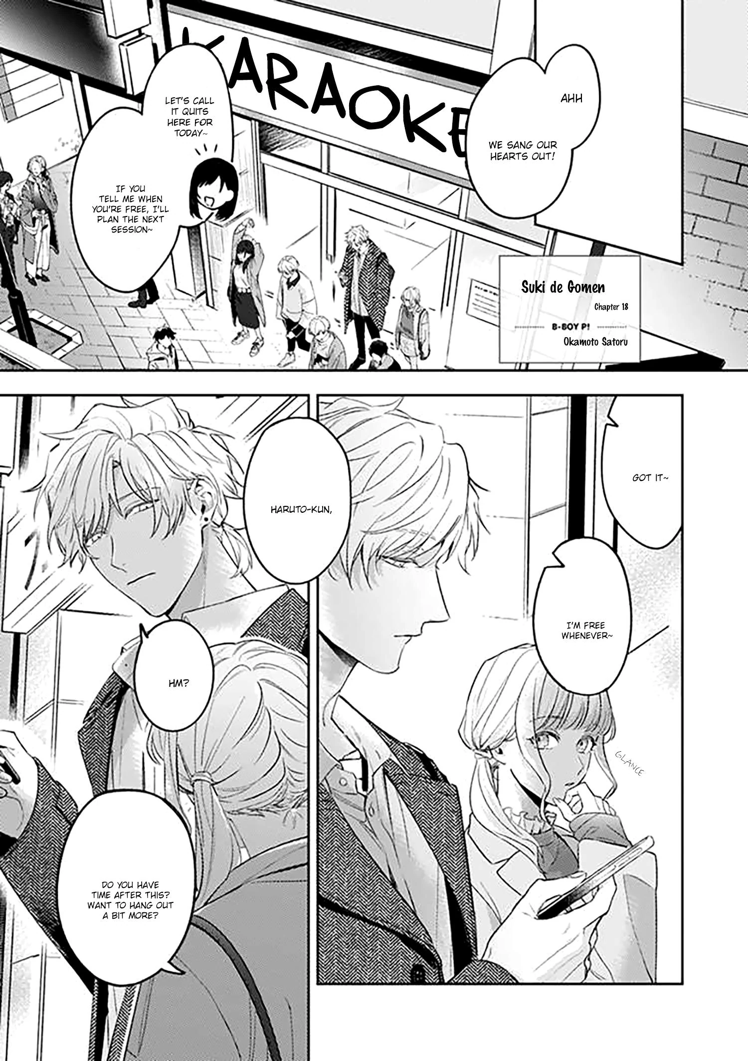 Suki de Gomen - Chapter 18 manhwa