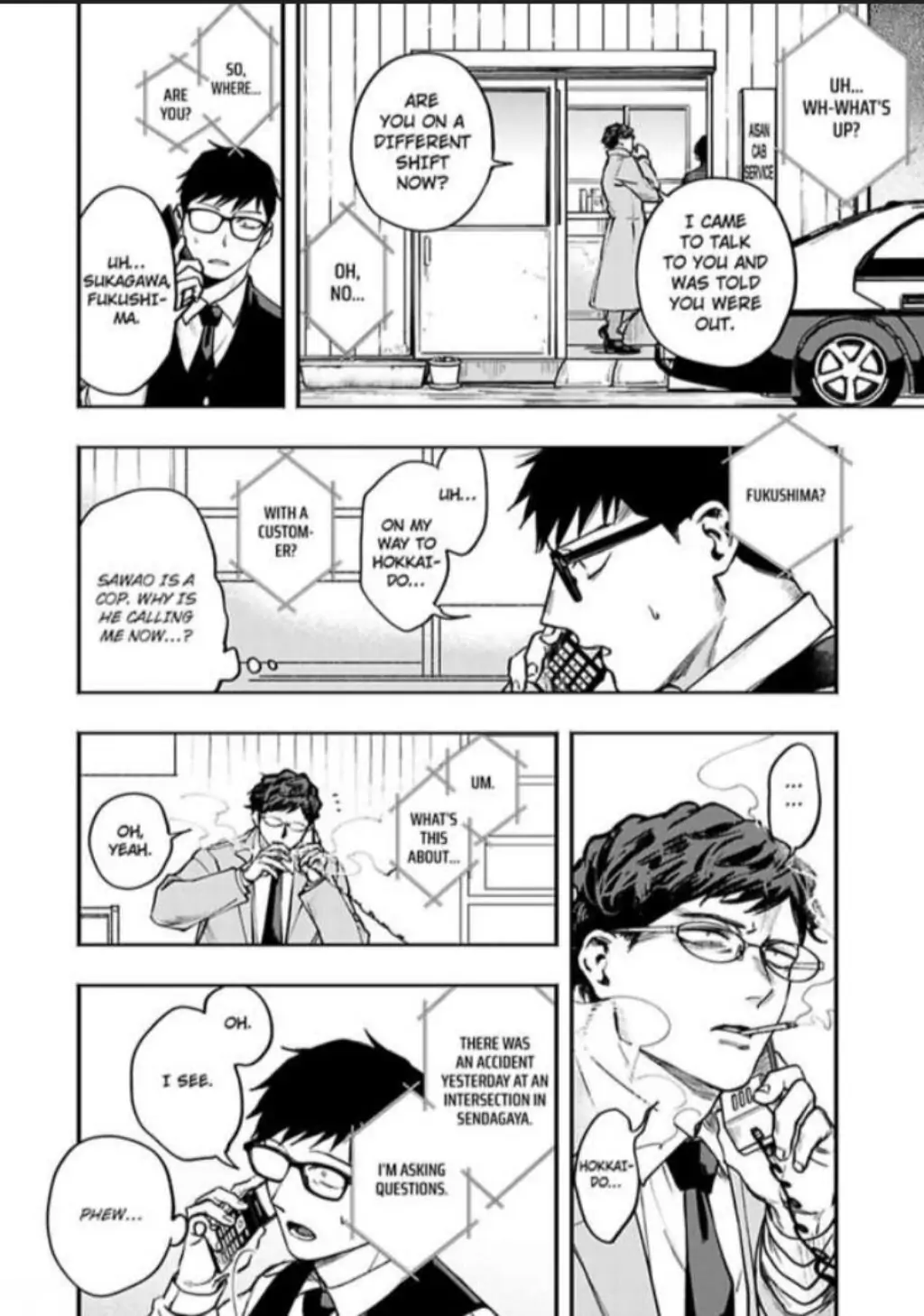 Mayonaka Driver’s High - Chapter 3 manhwa