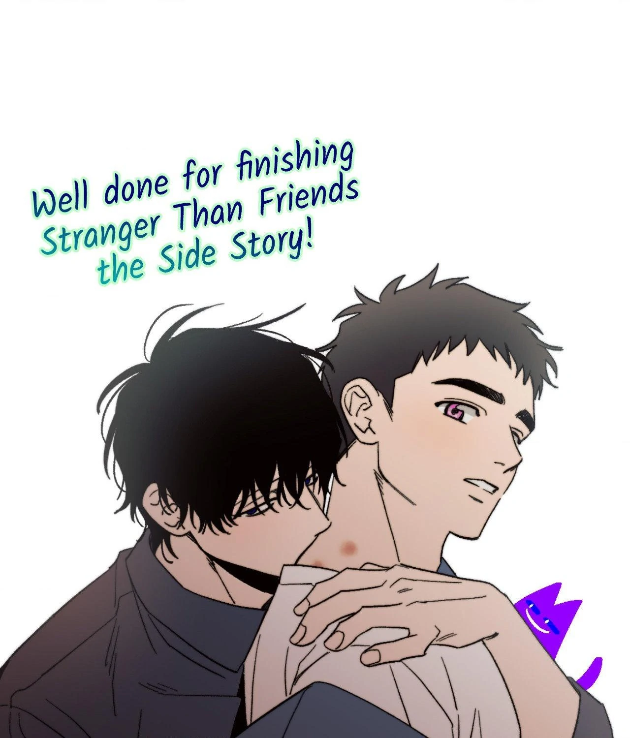 Stranger Than Friends - Creator's Note manhwa