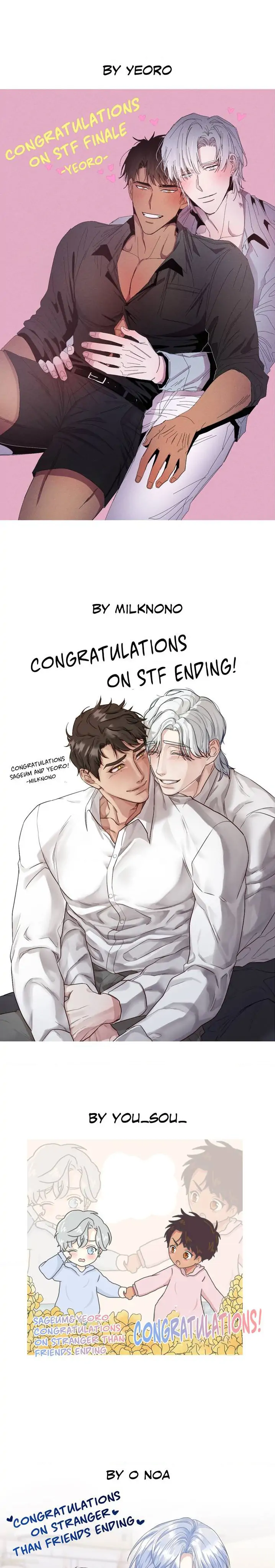 Stranger Than Friends - Epilogue : Creator's Note manhwa