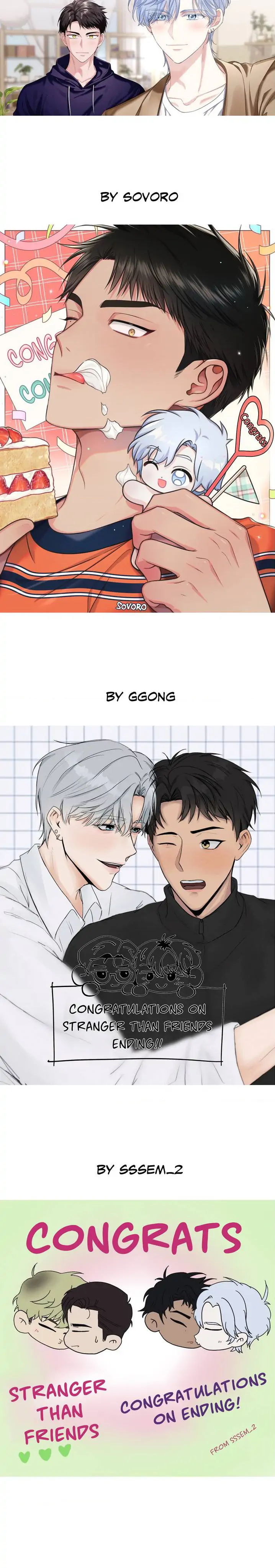 Stranger Than Friends - Epilogue : Creator's Note manhwa