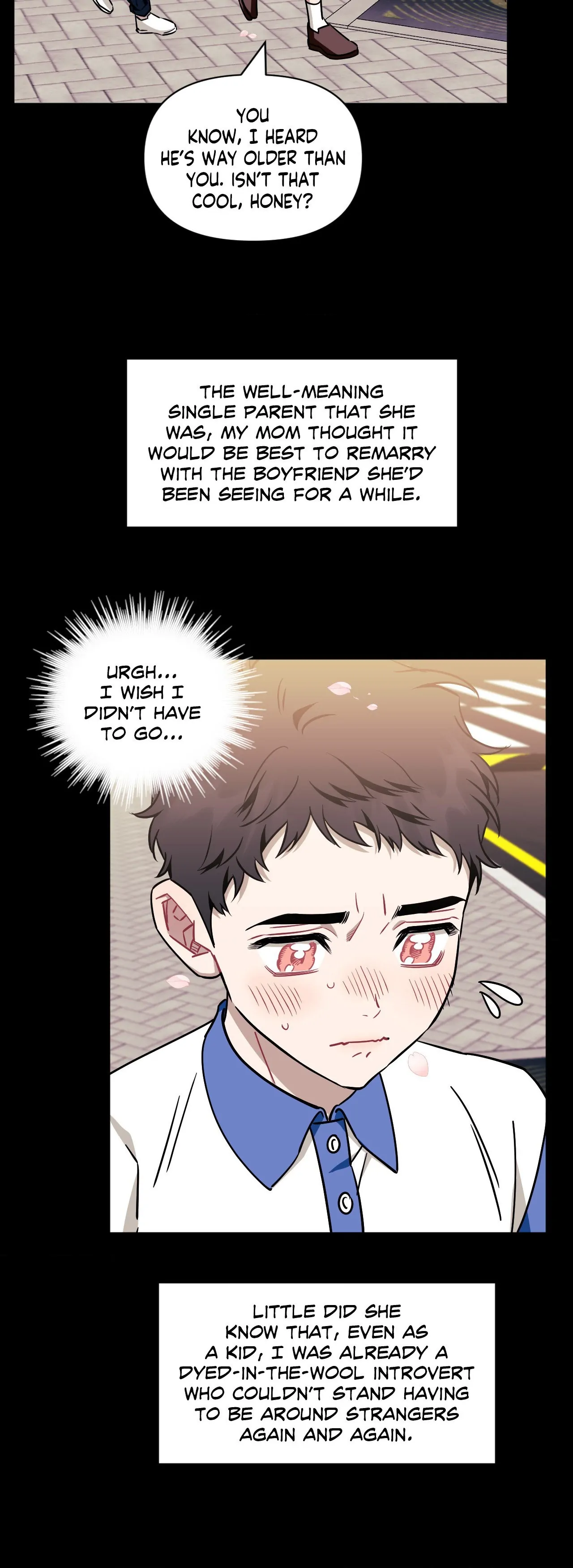 Stranger Than Friends - Side Story : About the Boss (1) manhwa