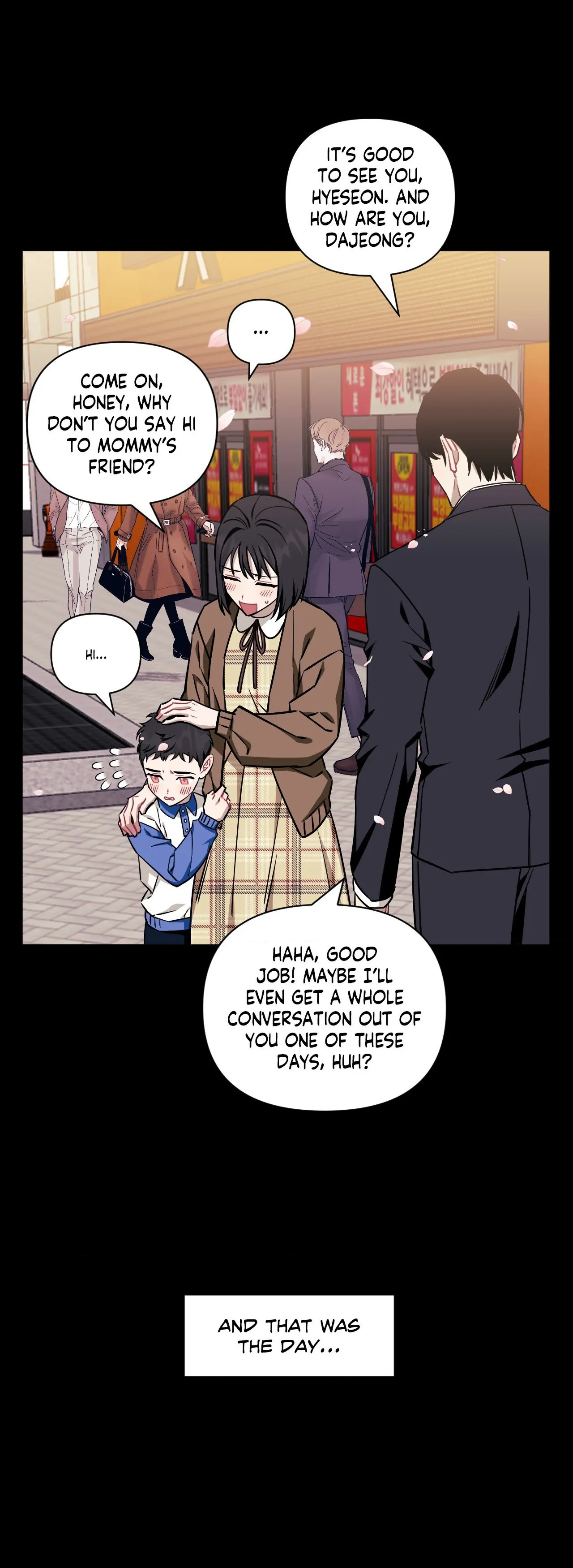 Stranger Than Friends - Side Story : About the Boss (1) manhwa