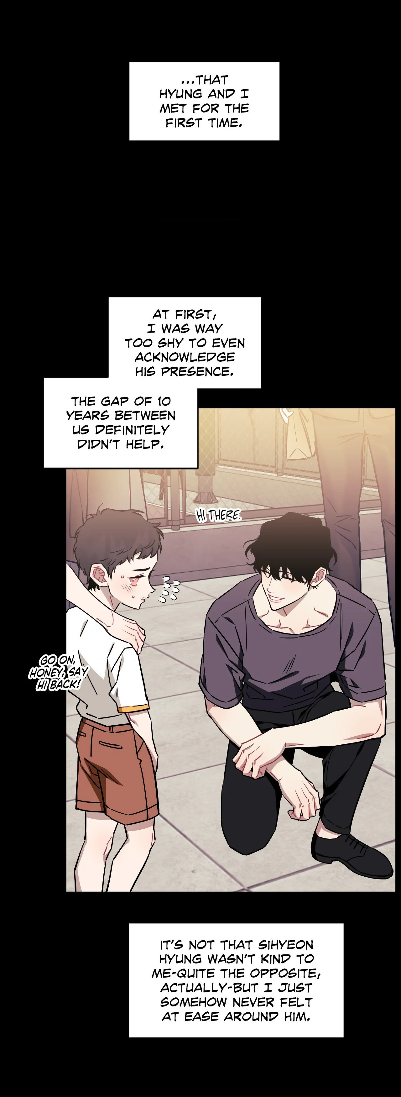 Stranger Than Friends - Side Story : About the Boss (1) manhwa