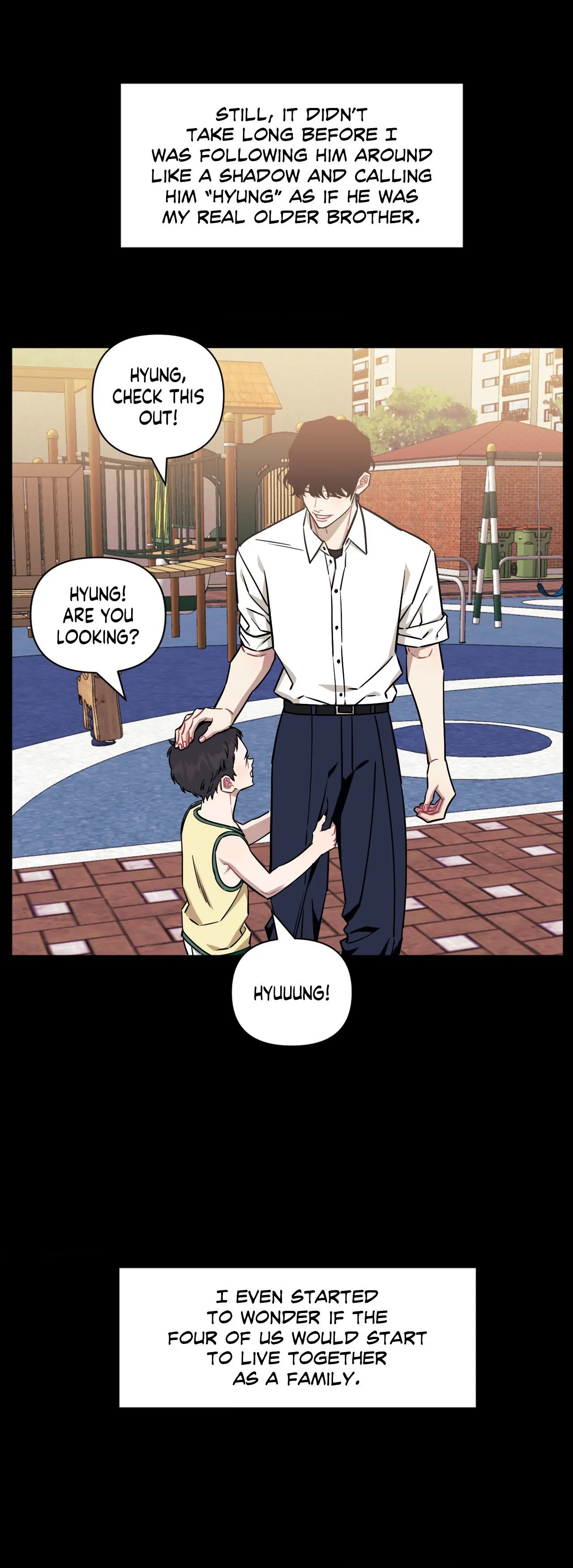 Stranger Than Friends - Side Story : About the Boss (1) manhwa