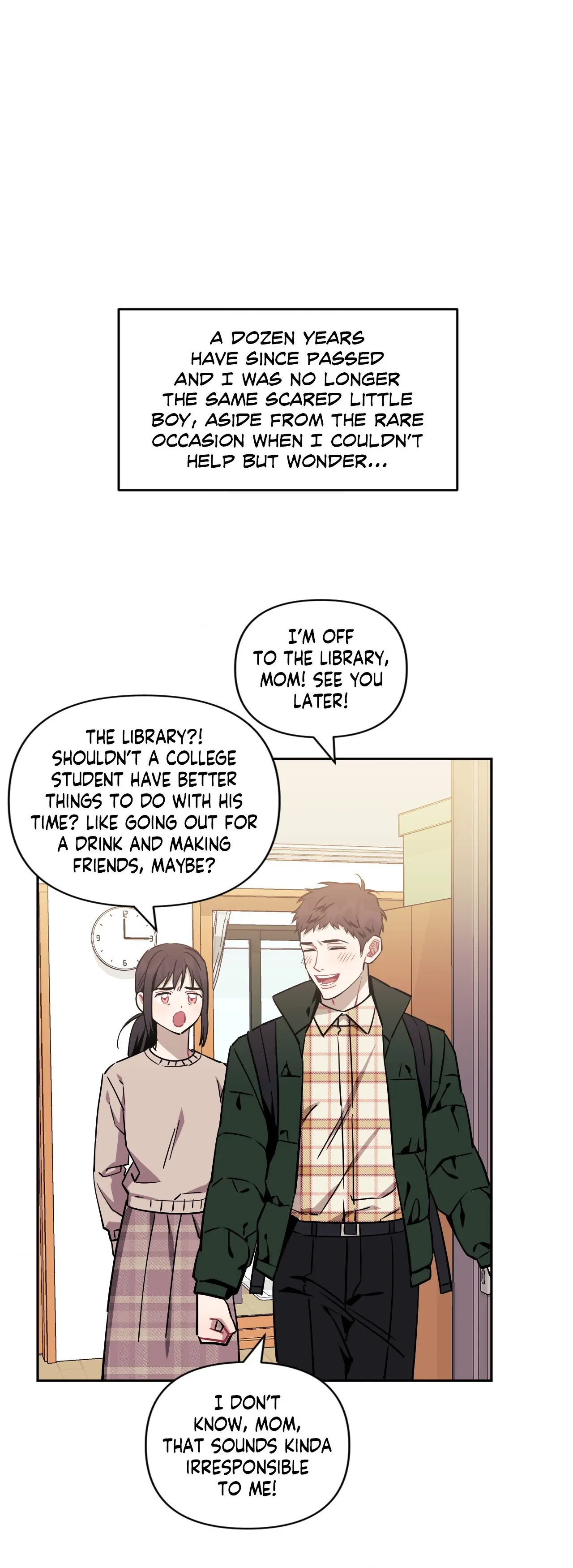Stranger Than Friends - Side Story : About the Boss (1) manhwa
