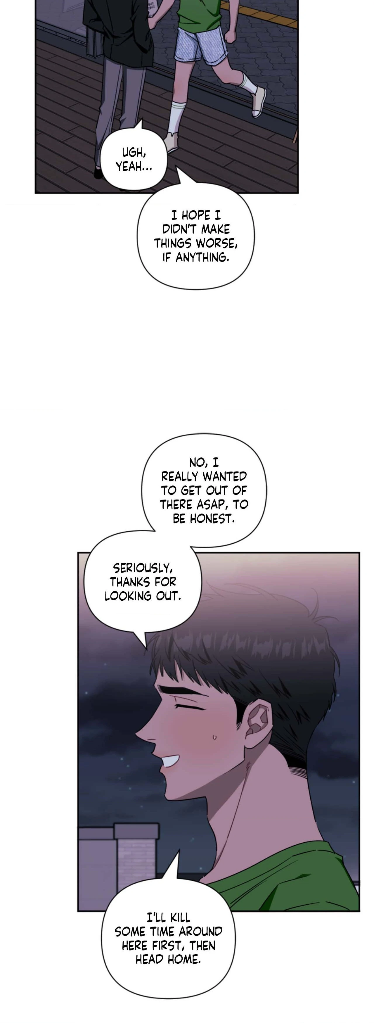 Stranger Than Friends - Side Story : About the Boss (10) manhwa