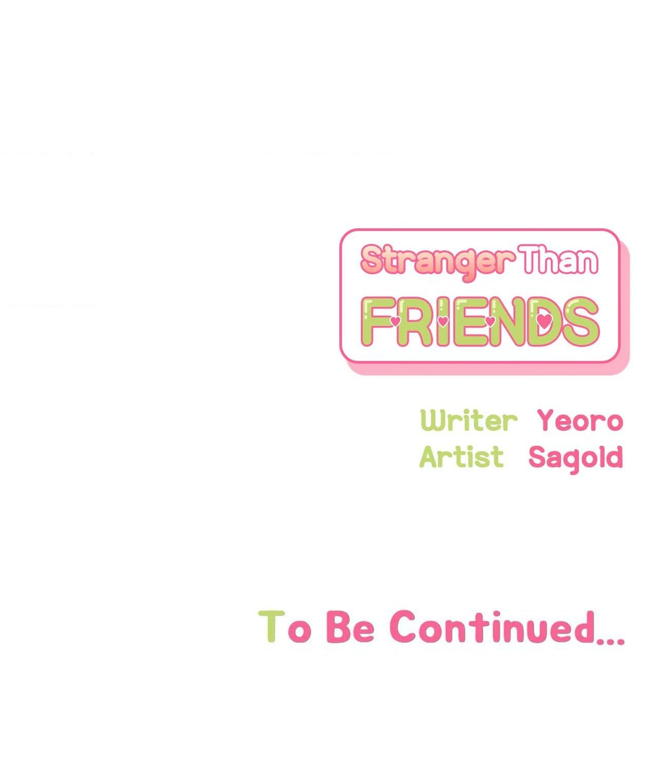 Stranger Than Friends - Side Story : About the Boss (10) manhwa