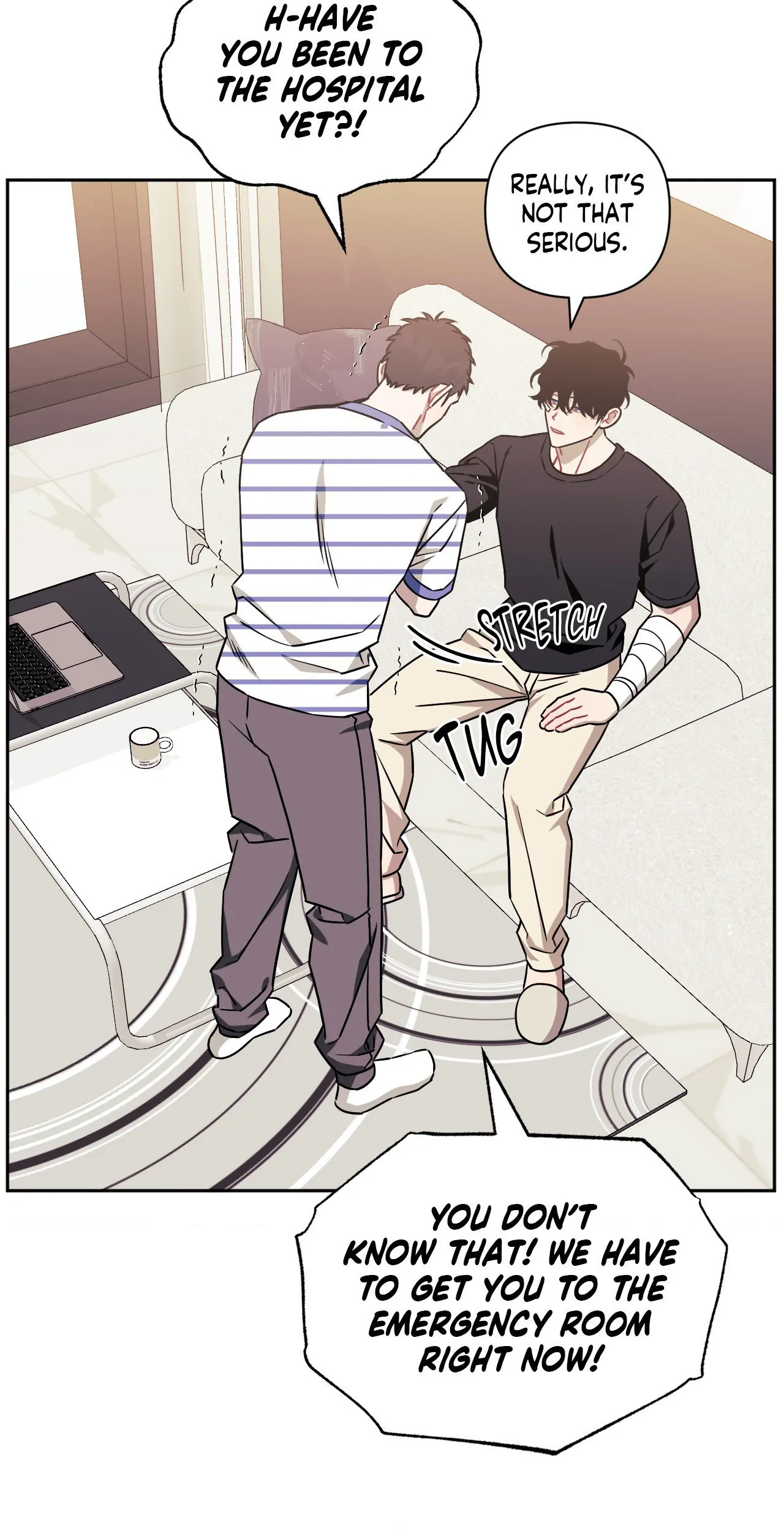 Stranger Than Friends - Side Story : About the Boss (12) manhwa