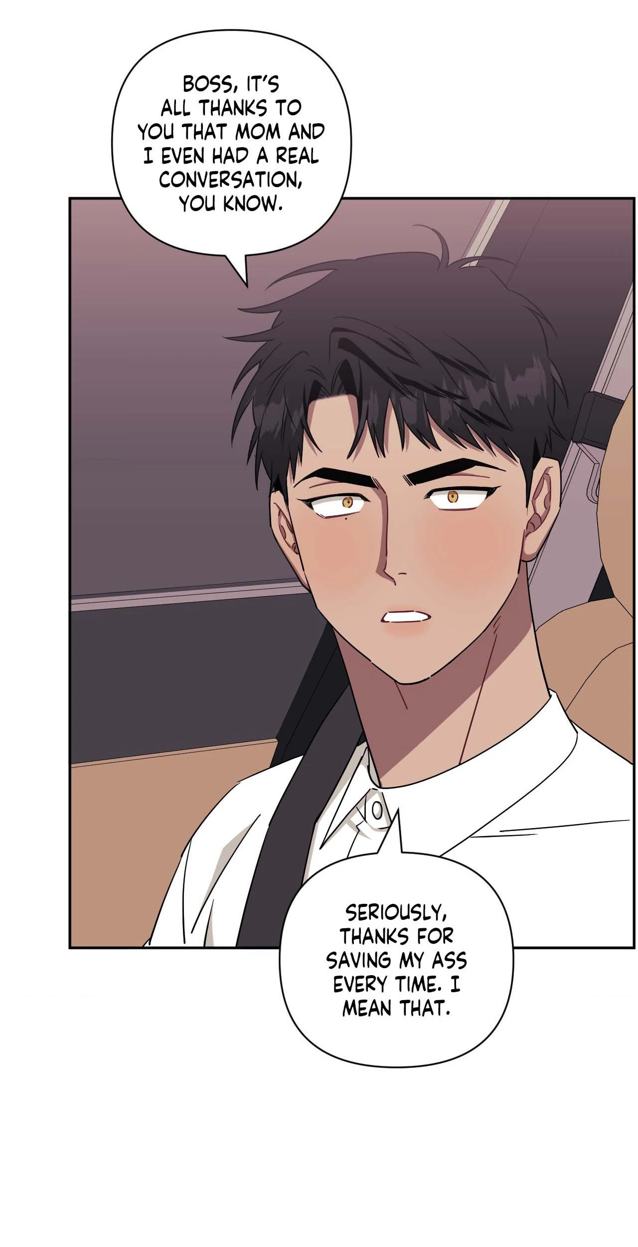 Stranger Than Friends - Side Story : About the Boss (12) manhwa