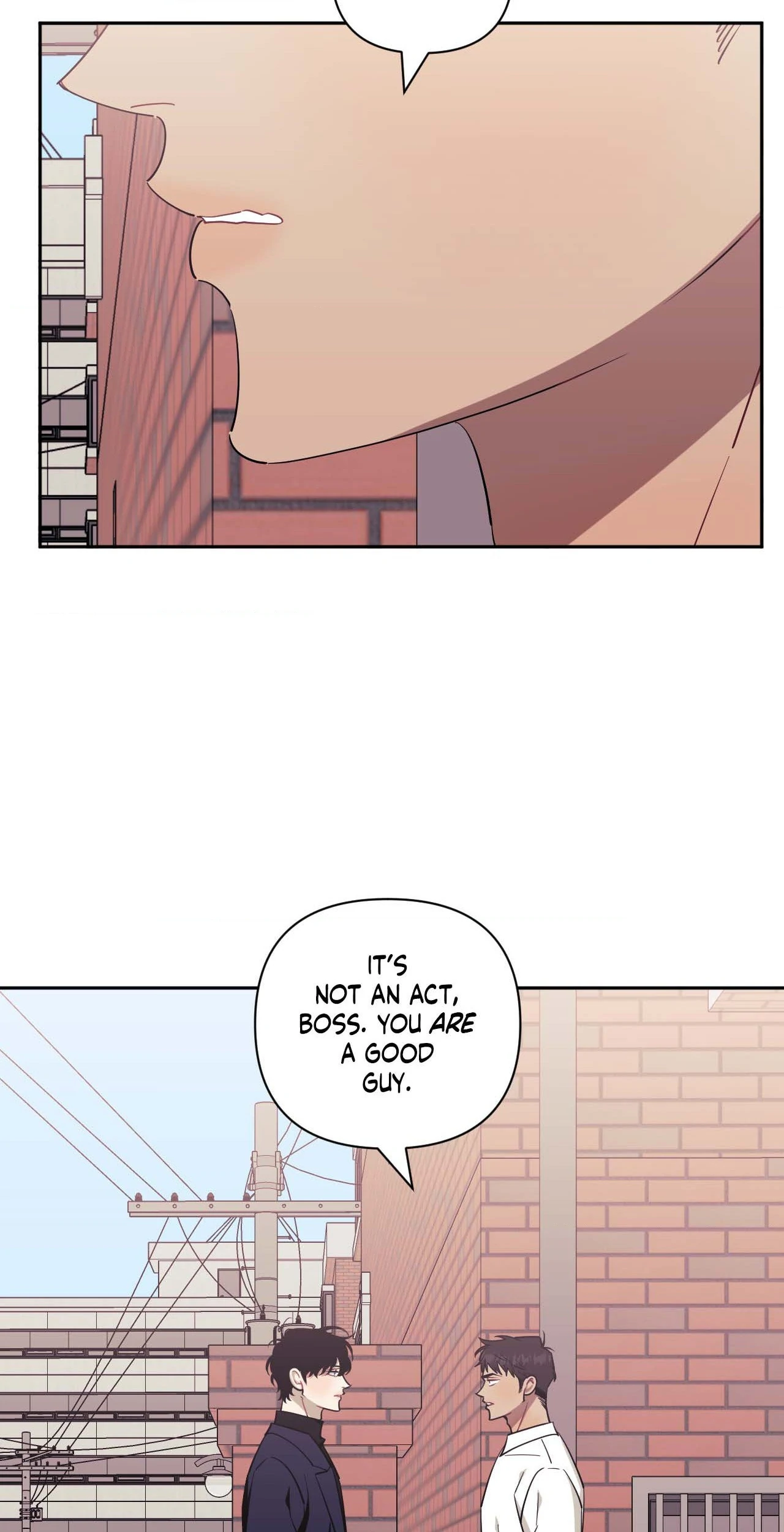Stranger Than Friends - Side Story : About the Boss (12) manhwa