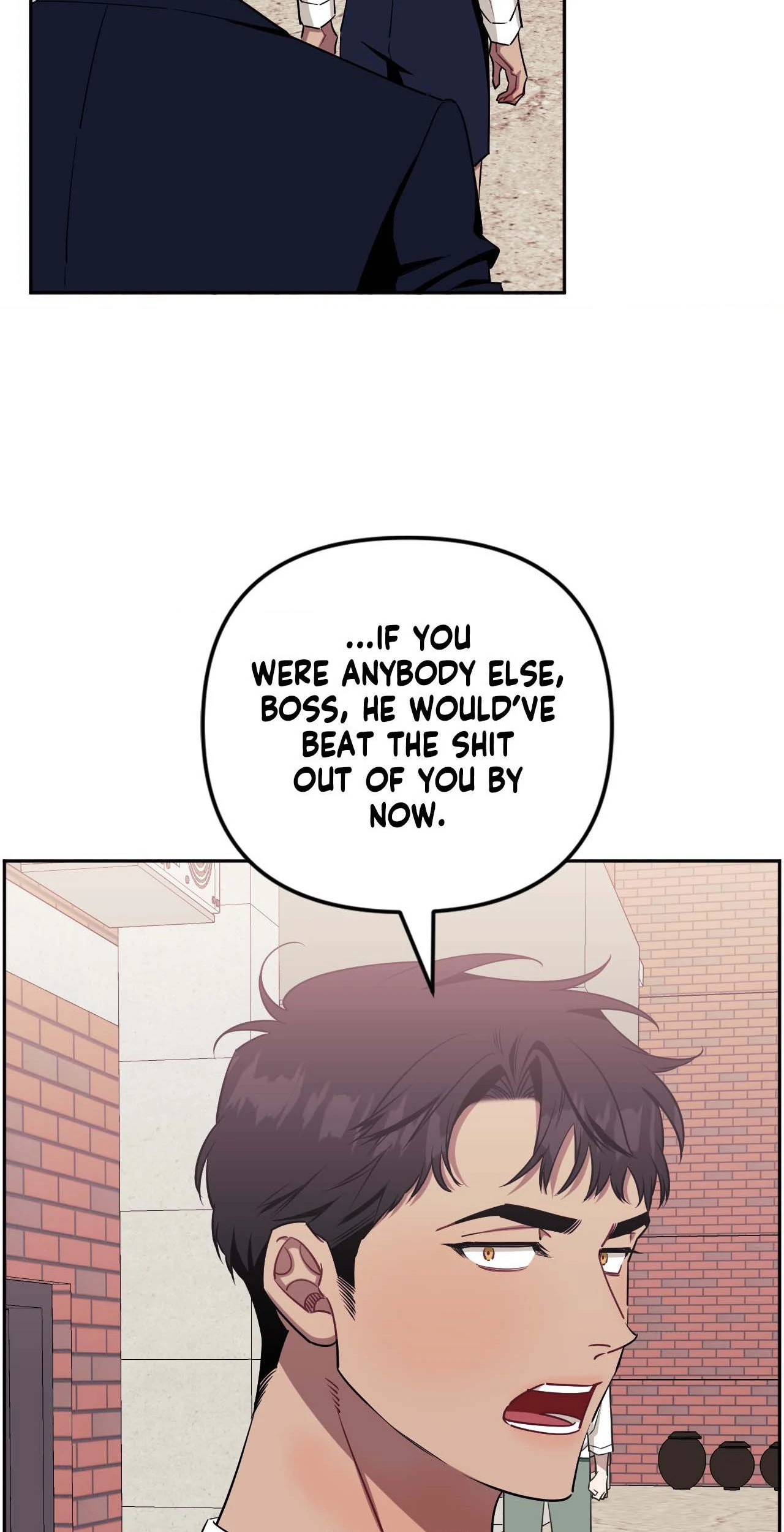 Stranger Than Friends - Side Story : About the Boss (12) manhwa