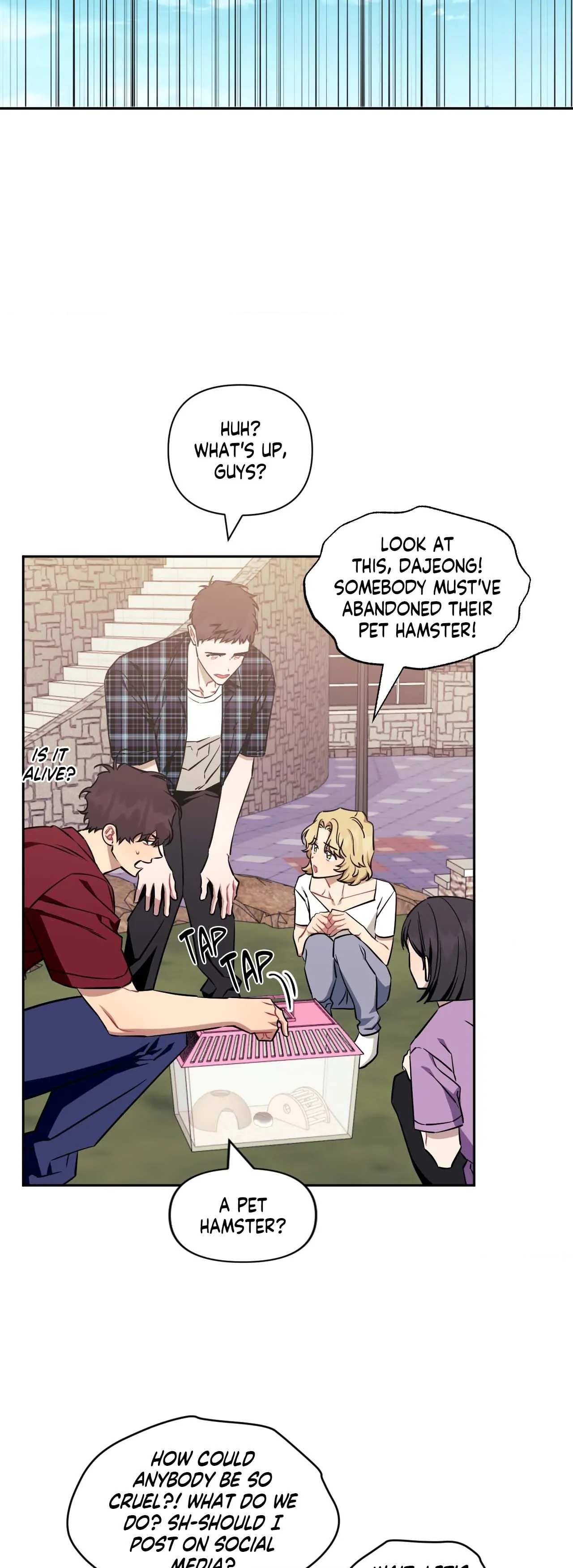 Stranger Than Friends - Side Story : About the Boss (13) manhwa