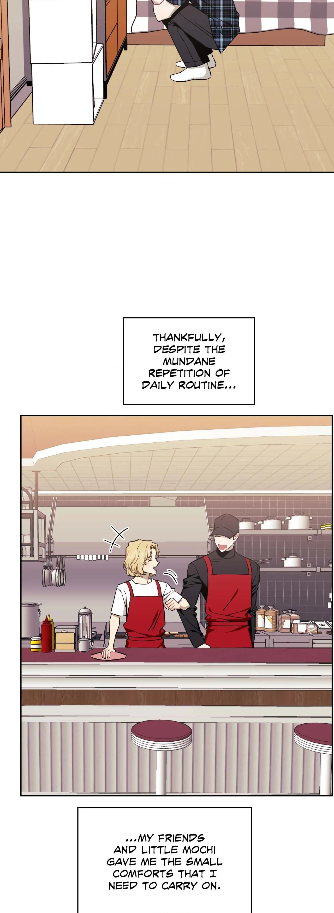 Stranger Than Friends - Side Story : About the Boss (13) manhwa