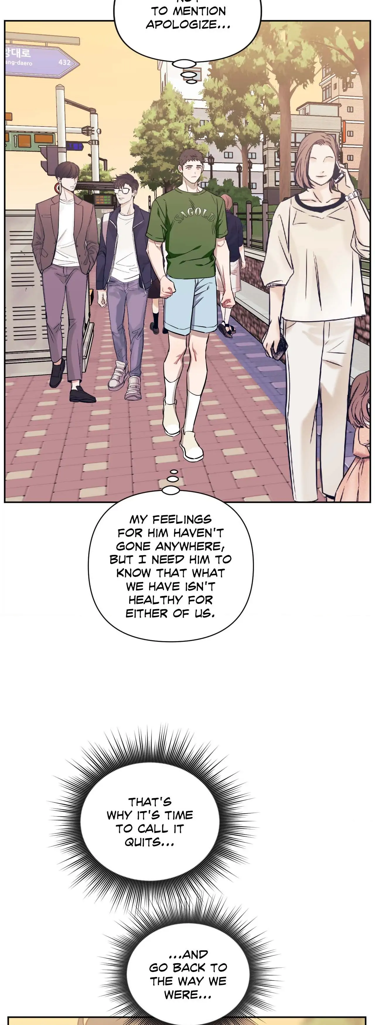 Stranger Than Friends - Side Story : About the Boss (13) manhwa