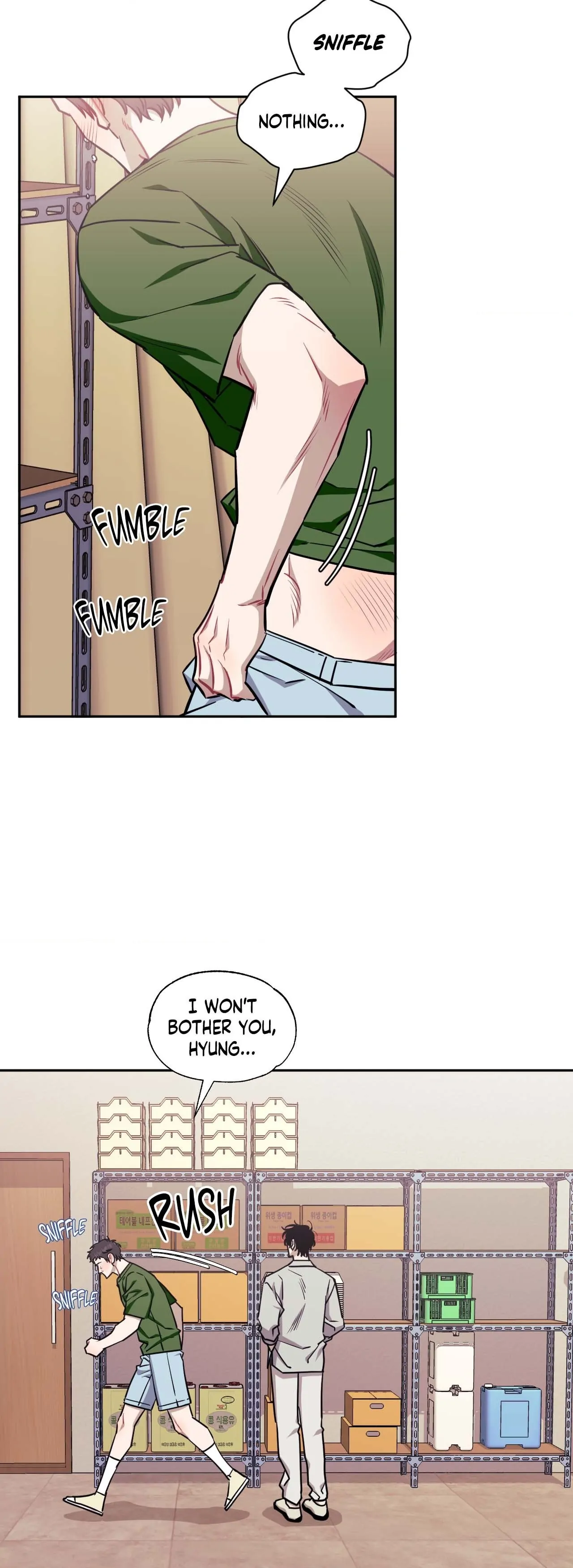 Stranger Than Friends - Side Story : About the Boss (13) manhwa