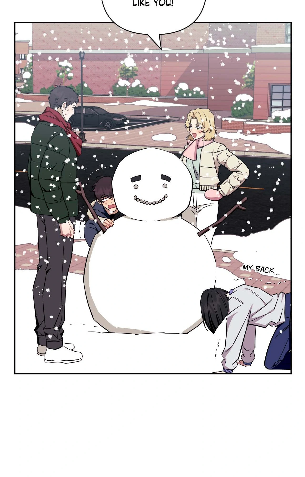 Stranger Than Friends - Side Story : About the Boss (14) manhwa