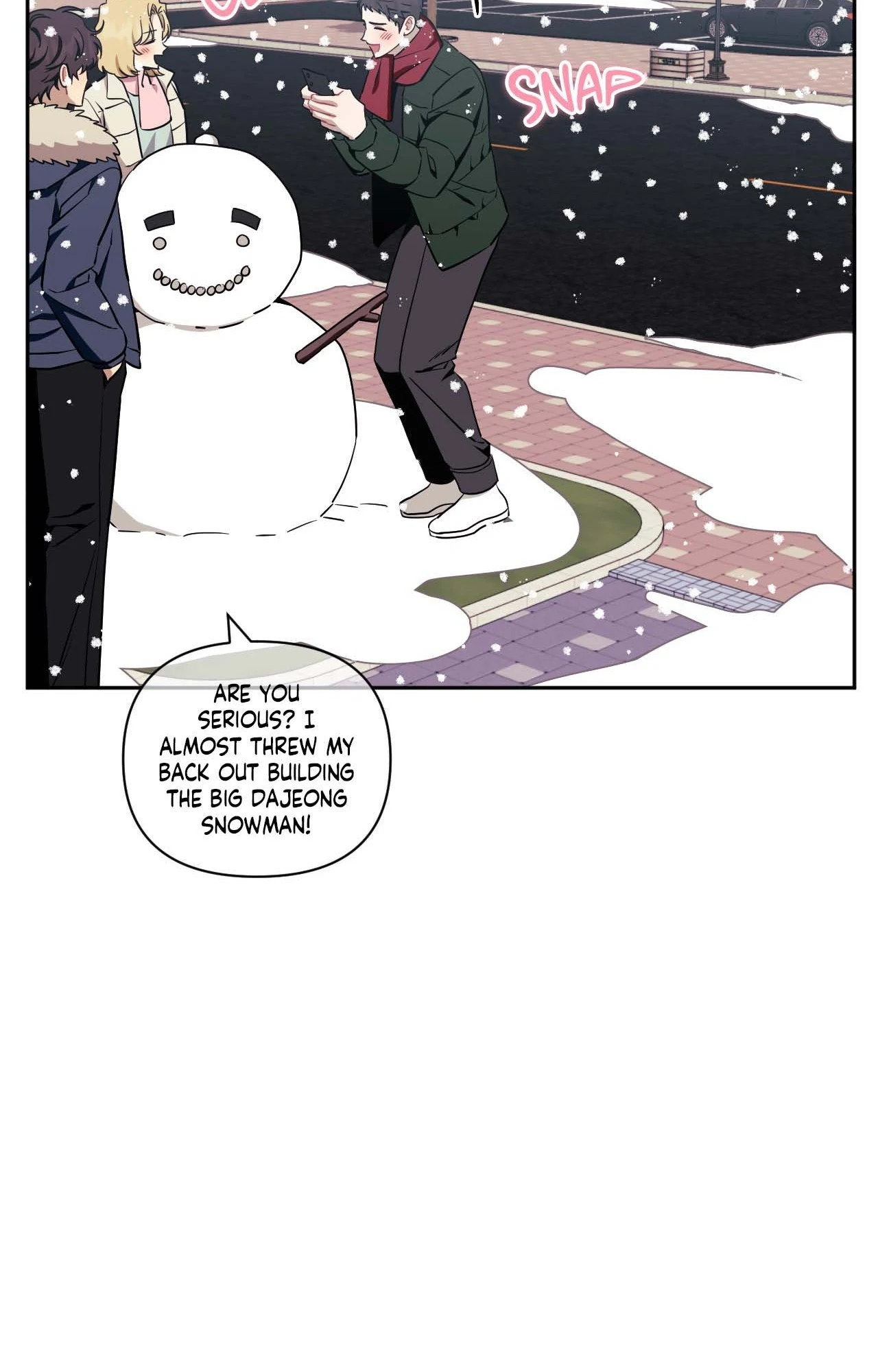 Stranger Than Friends - Side Story : About the Boss (14) manhwa