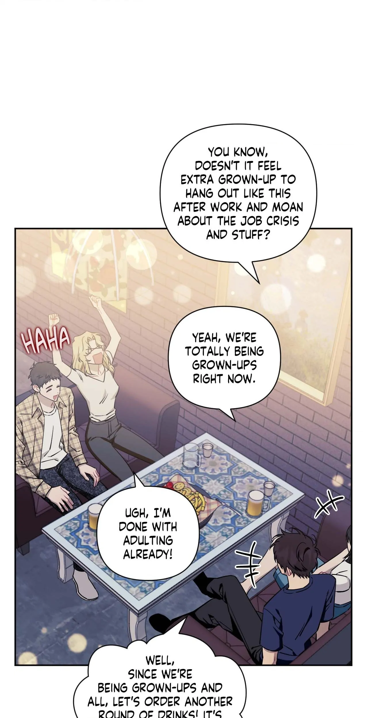 Stranger Than Friends - Side Story : About the Boss (15) manhwa