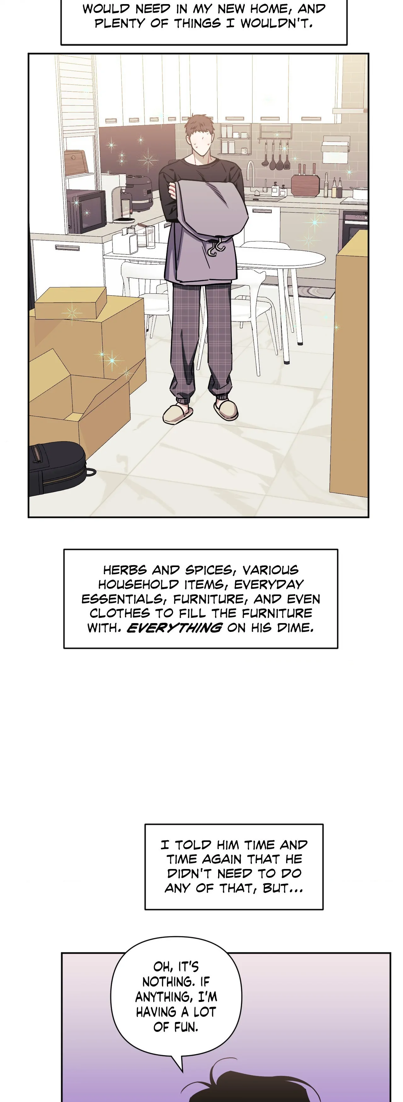 Stranger Than Friends - Side Story : About the Boss (3) manhwa