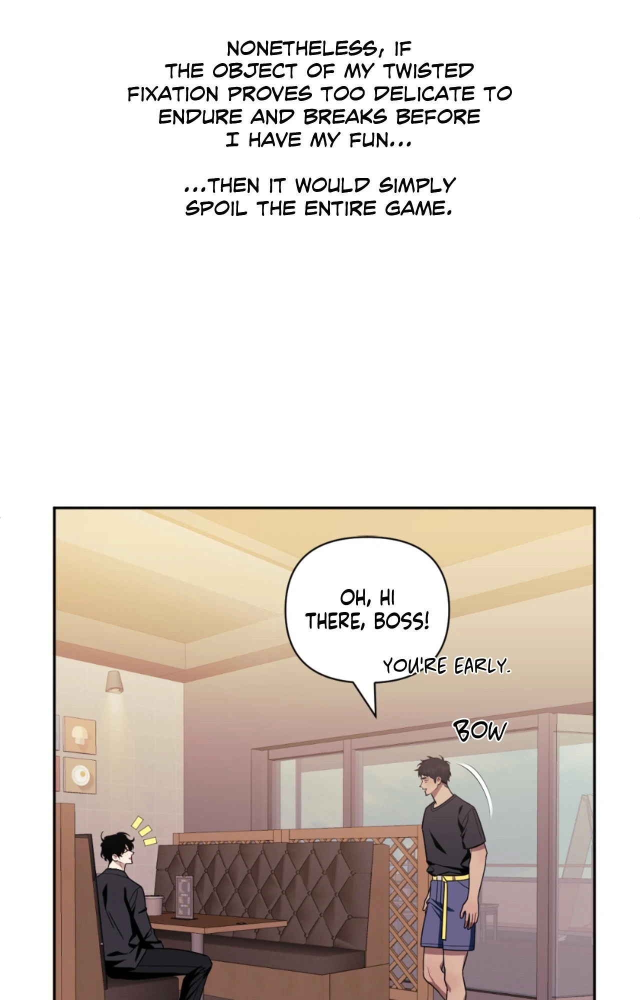 Stranger Than Friends - Side Story : About the Boss (7) manhwa