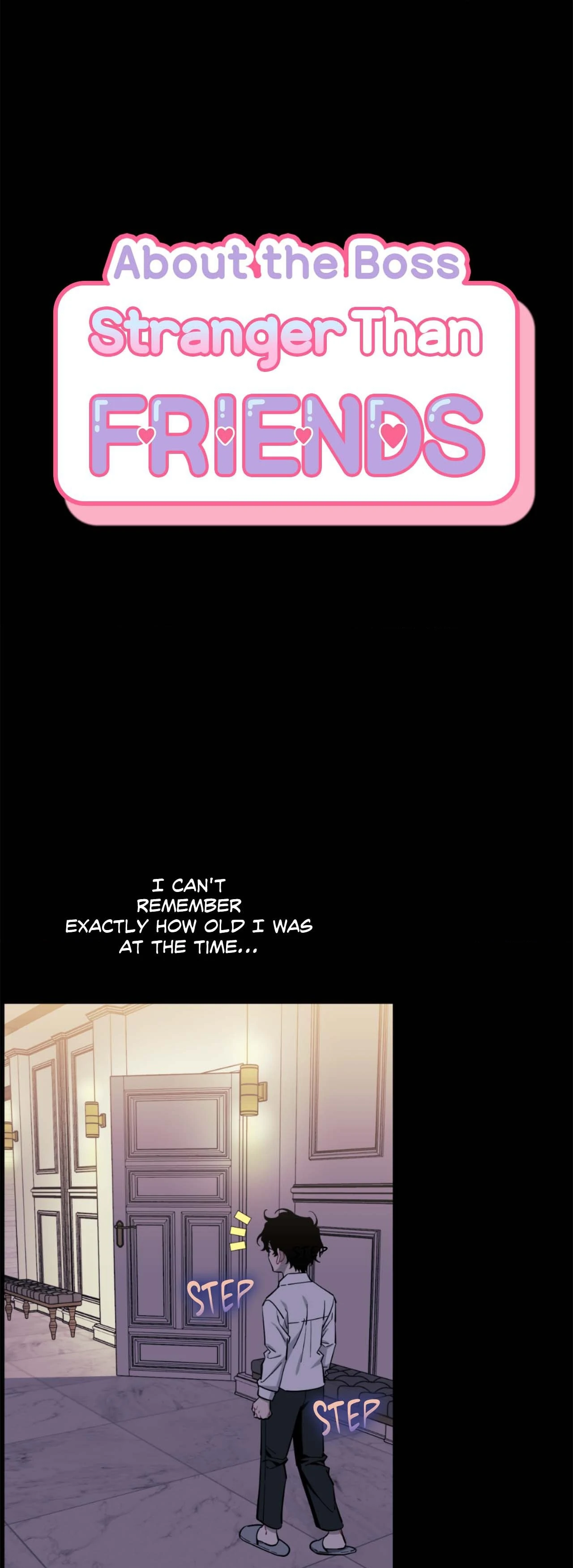 Stranger Than Friends - Side Story : About the Boss (9) manhwa