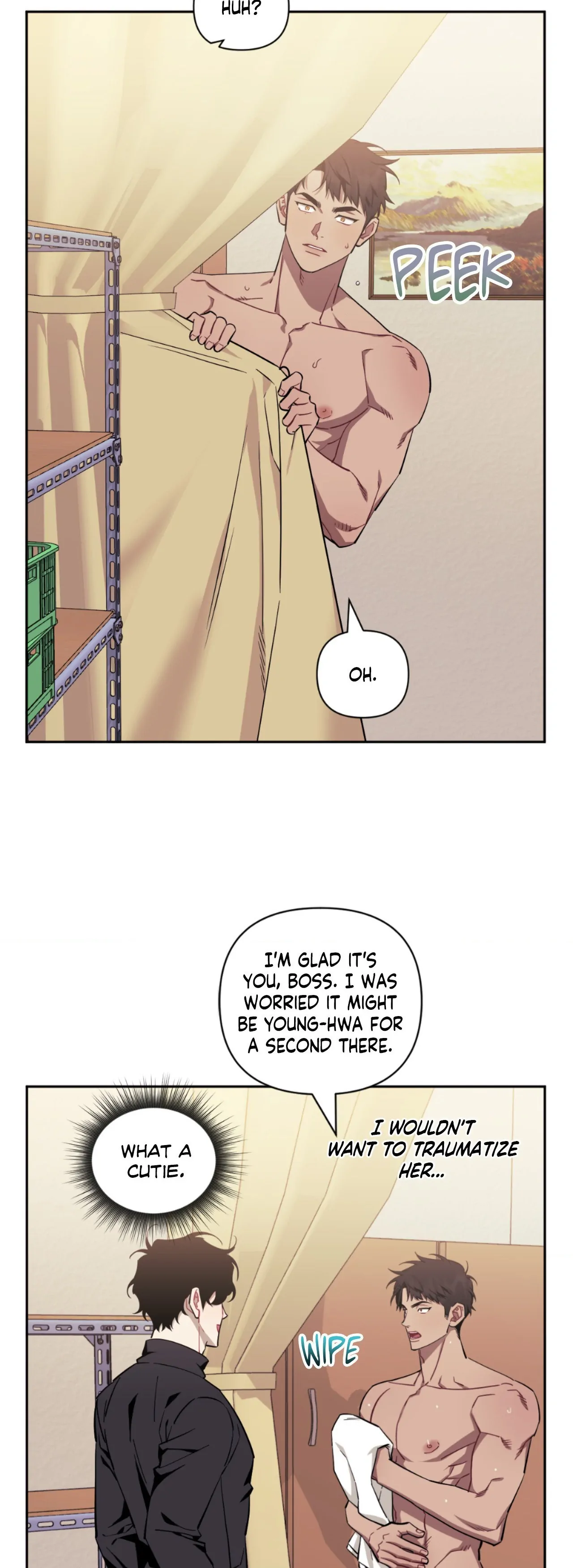 Stranger Than Friends - Side Story : About the Boss (9) manhwa
