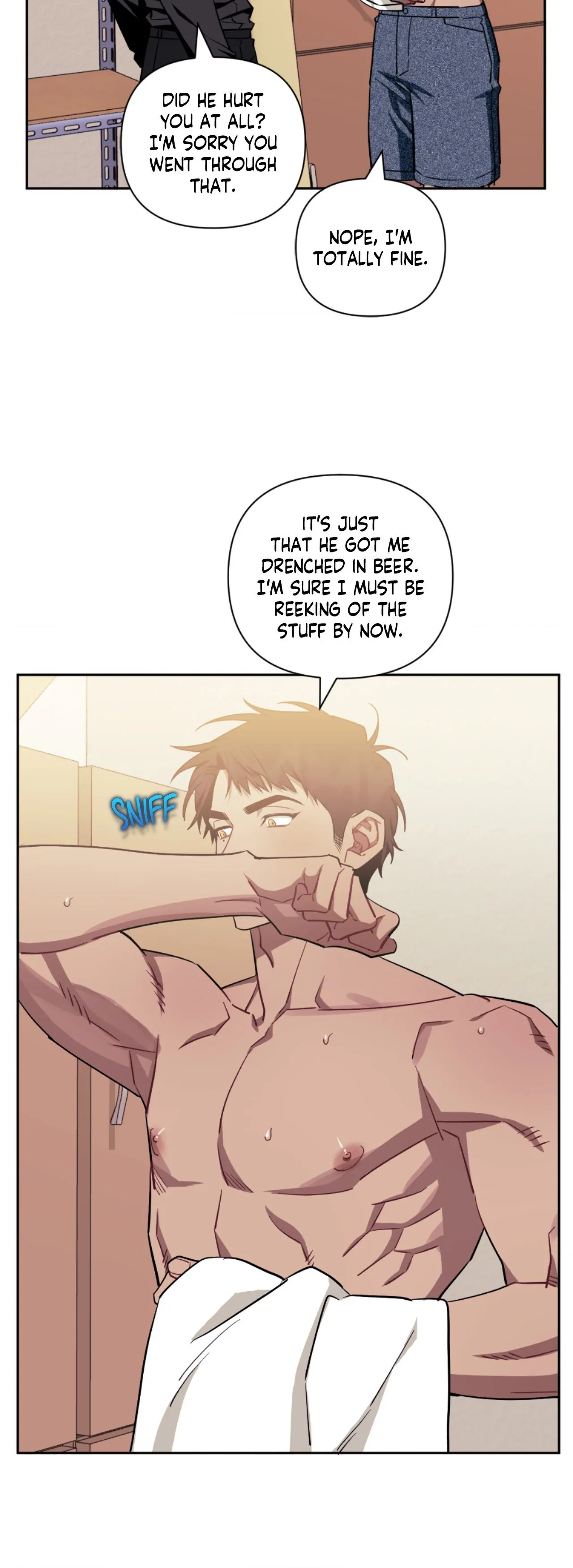 Stranger Than Friends - Side Story : About the Boss (9) manhwa