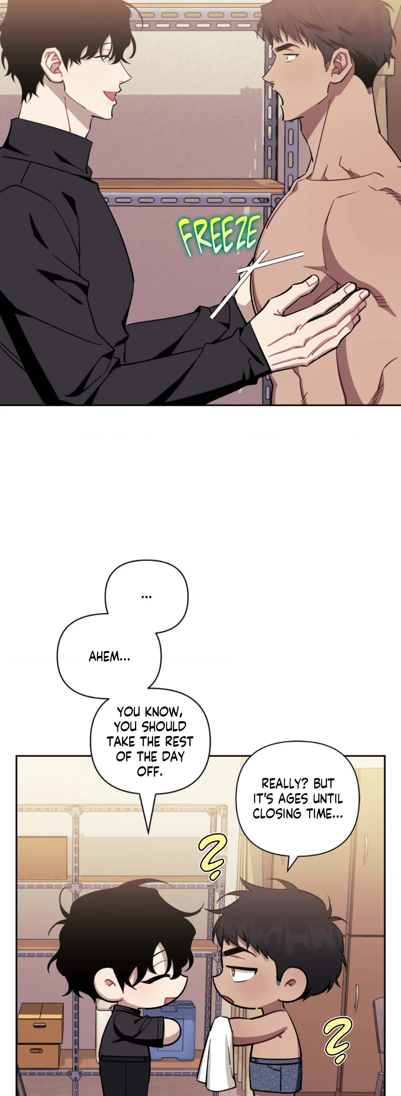 Stranger Than Friends - Side Story : About the Boss (9) manhwa