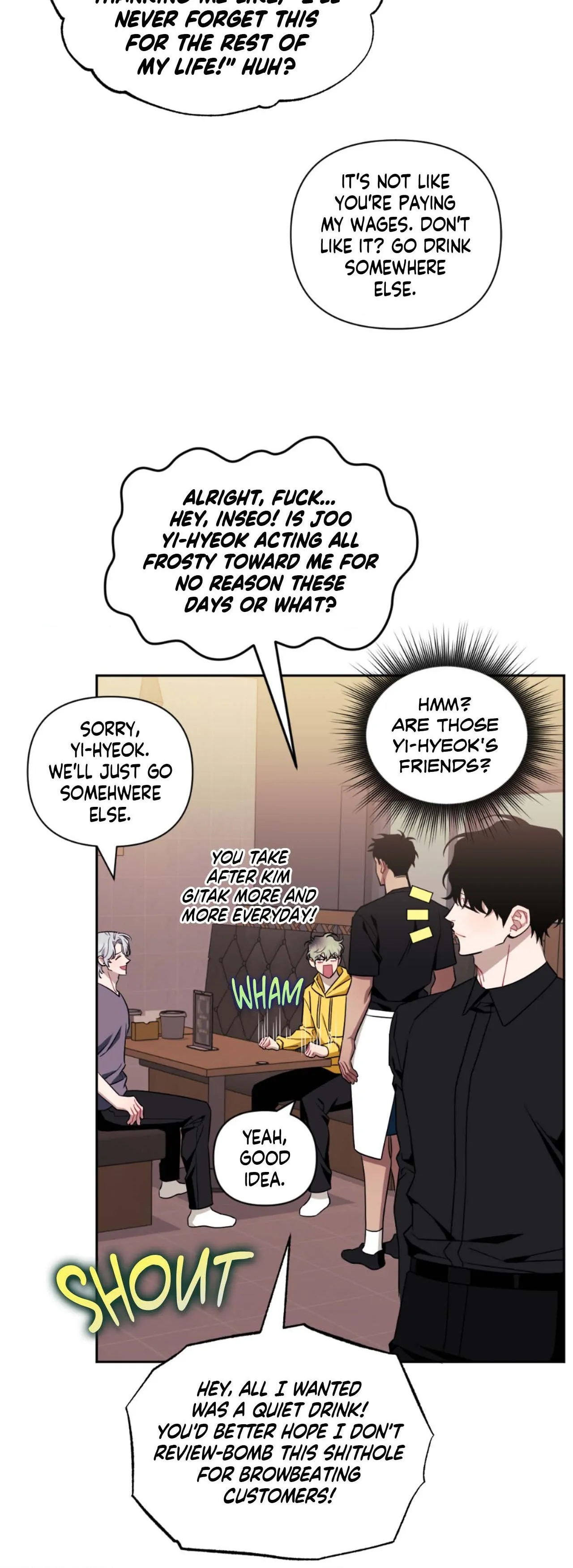 Stranger Than Friends - Side Story : About the Boss (9) manhwa